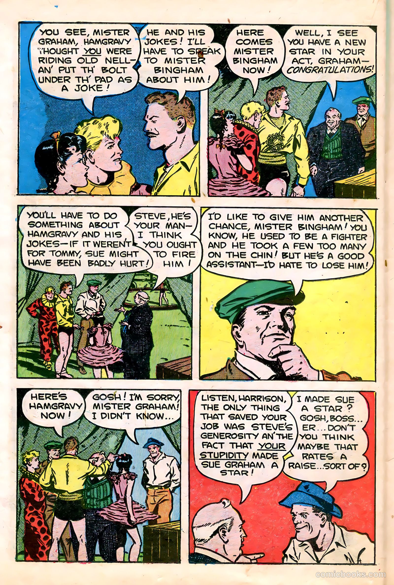 Tommy of the Big Top #11 (1948) — page 32 of 52