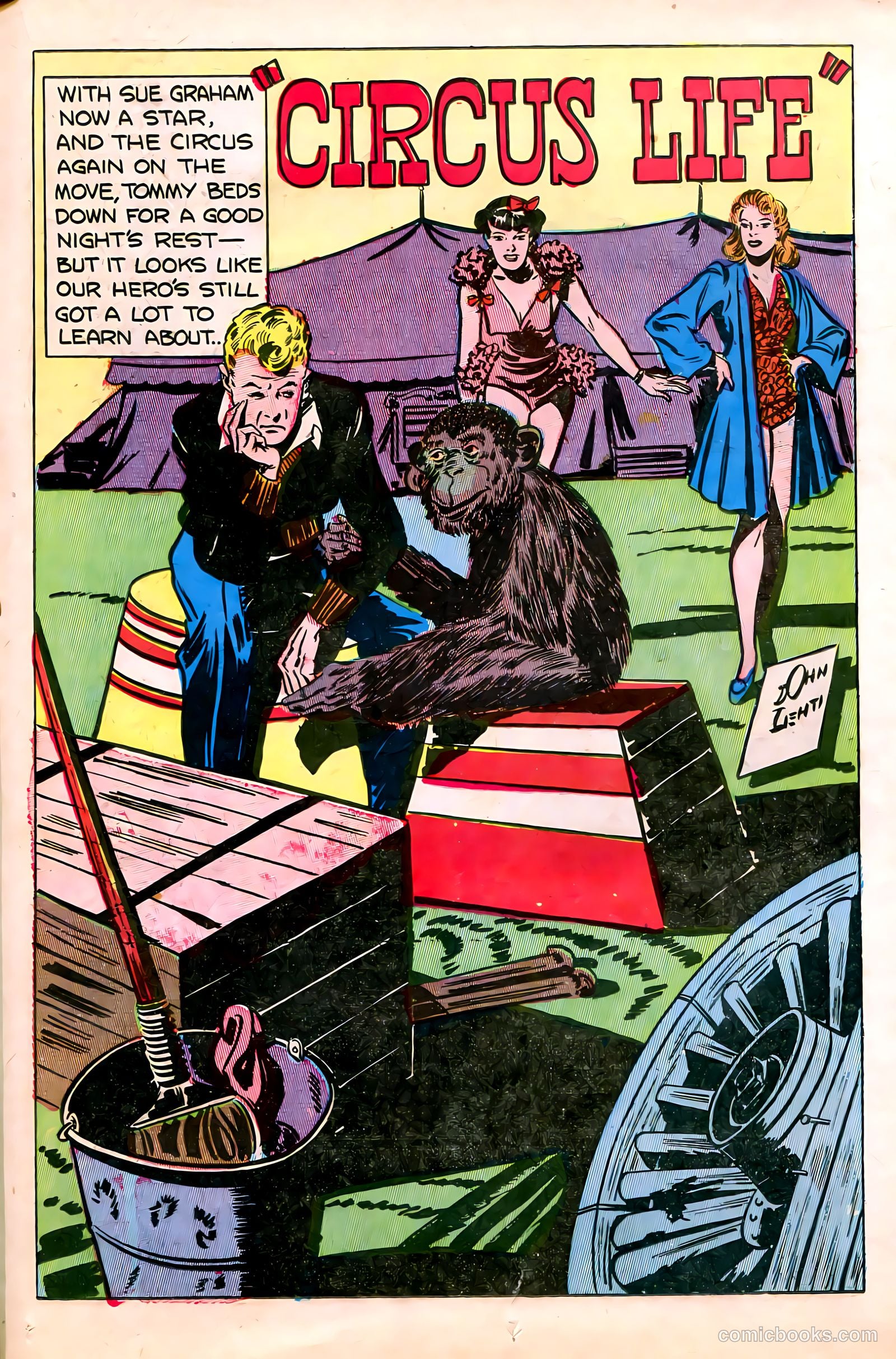 Tommy of the Big Top #11 (1948) — page 33 of 52