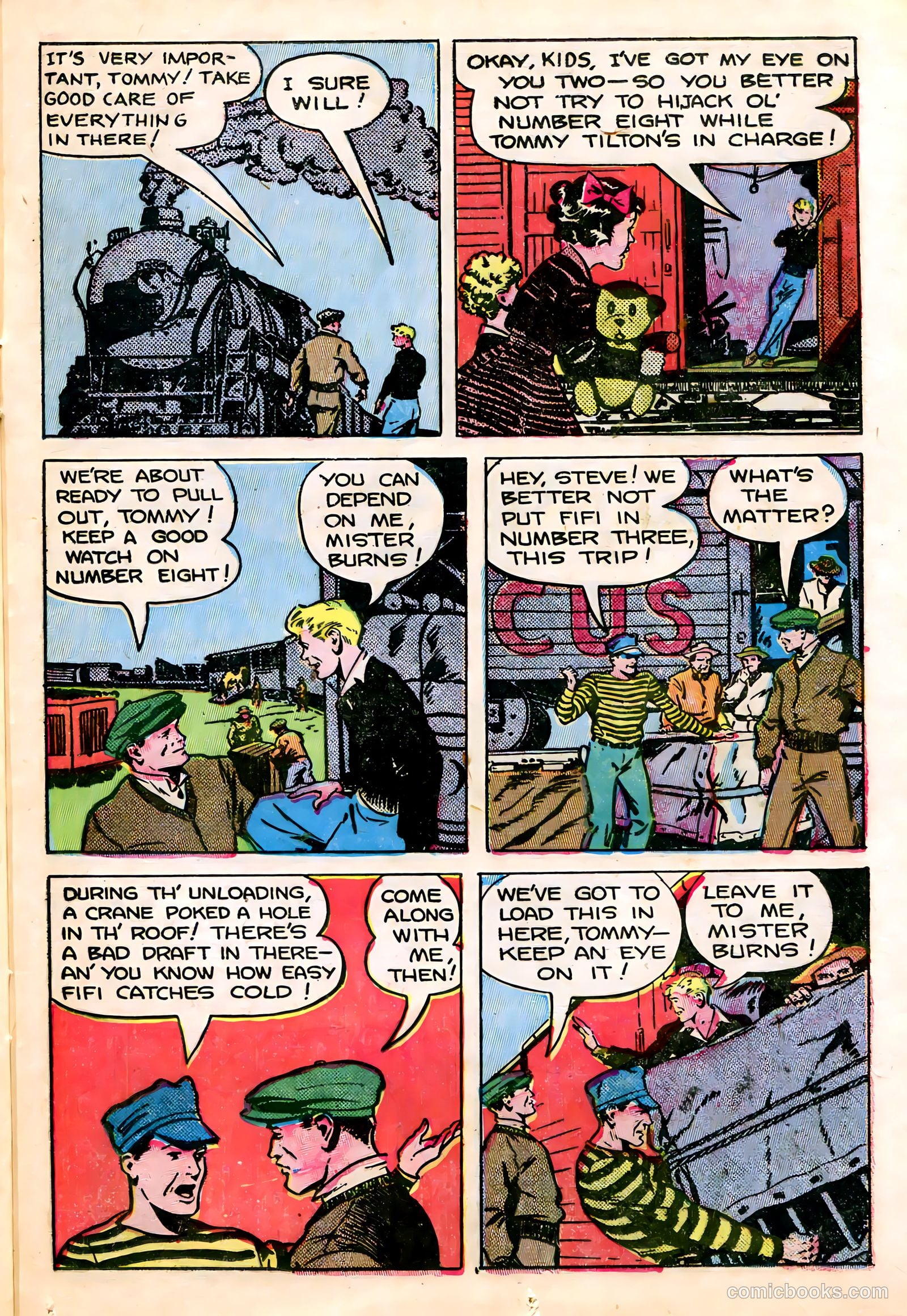 Tommy of the Big Top #11 (1948) — page 35 of 52