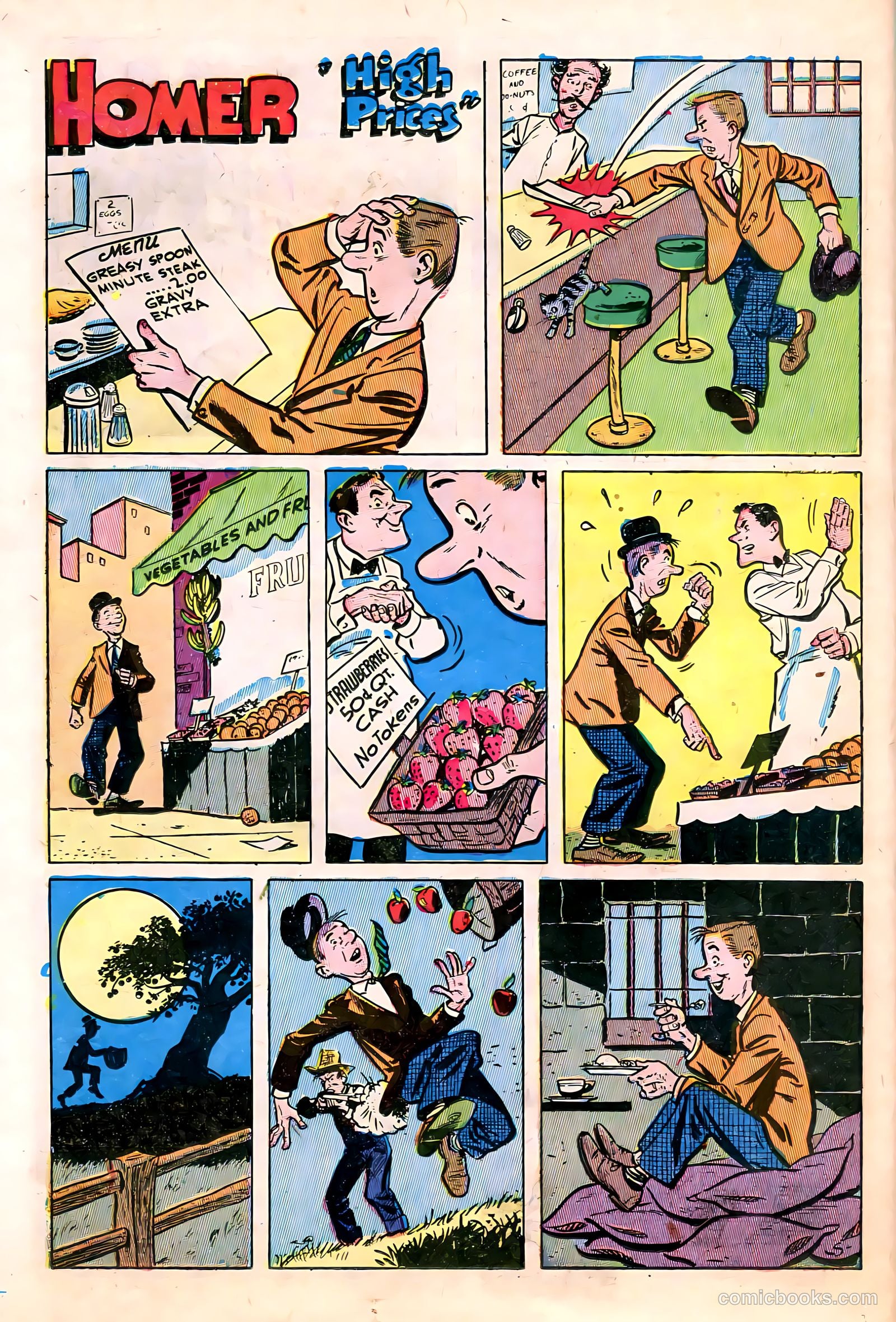 Tommy of the Big Top #11 (1948) — page 38 of 52