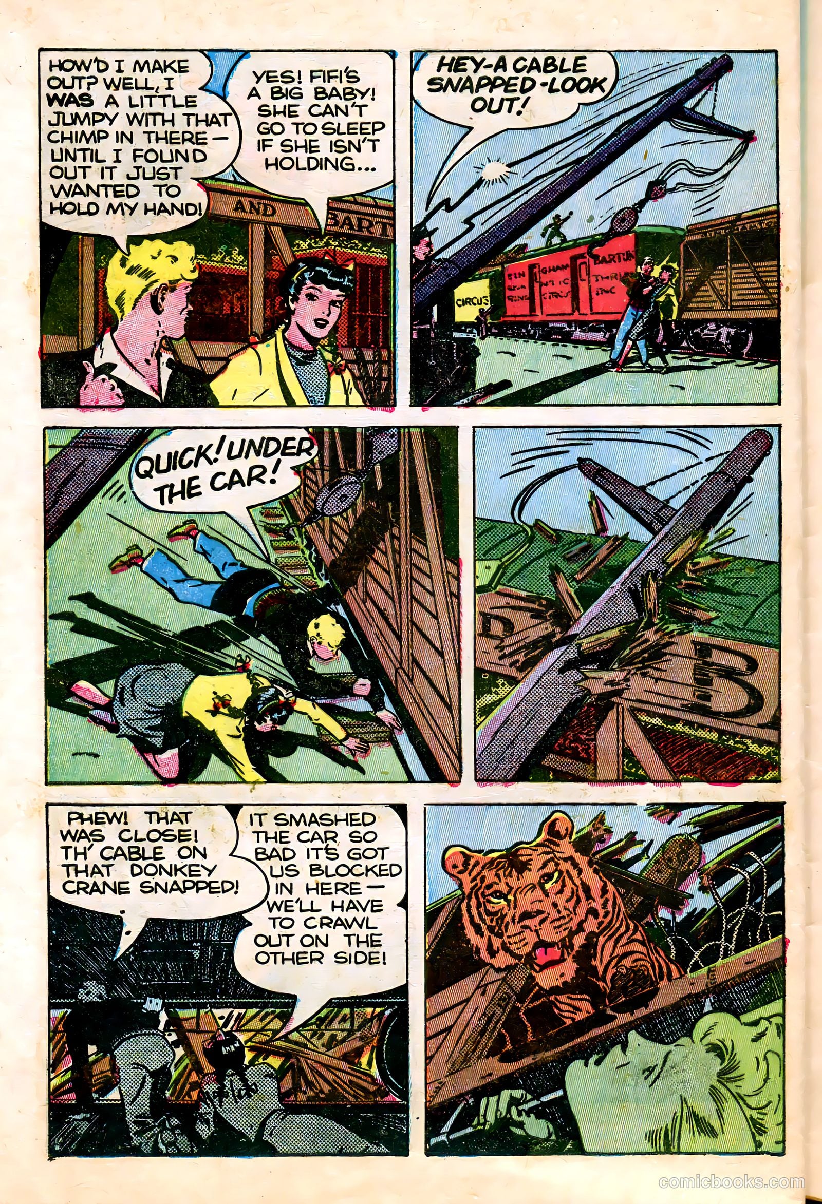 Tommy of the Big Top #11 (1948) — page 40 of 52