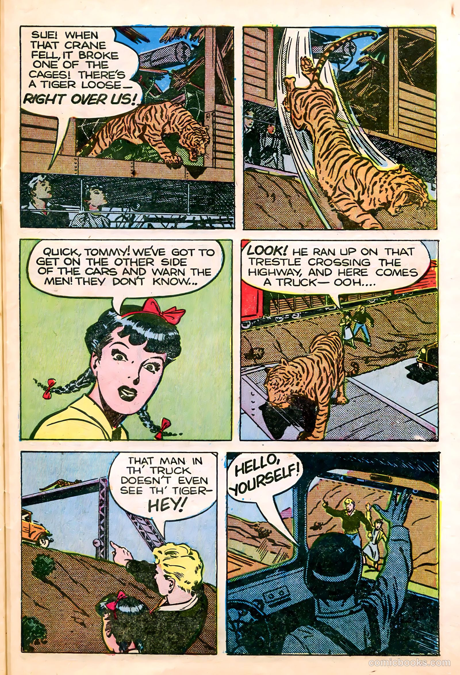 Tommy of the Big Top #11 (1948) — page 41 of 52