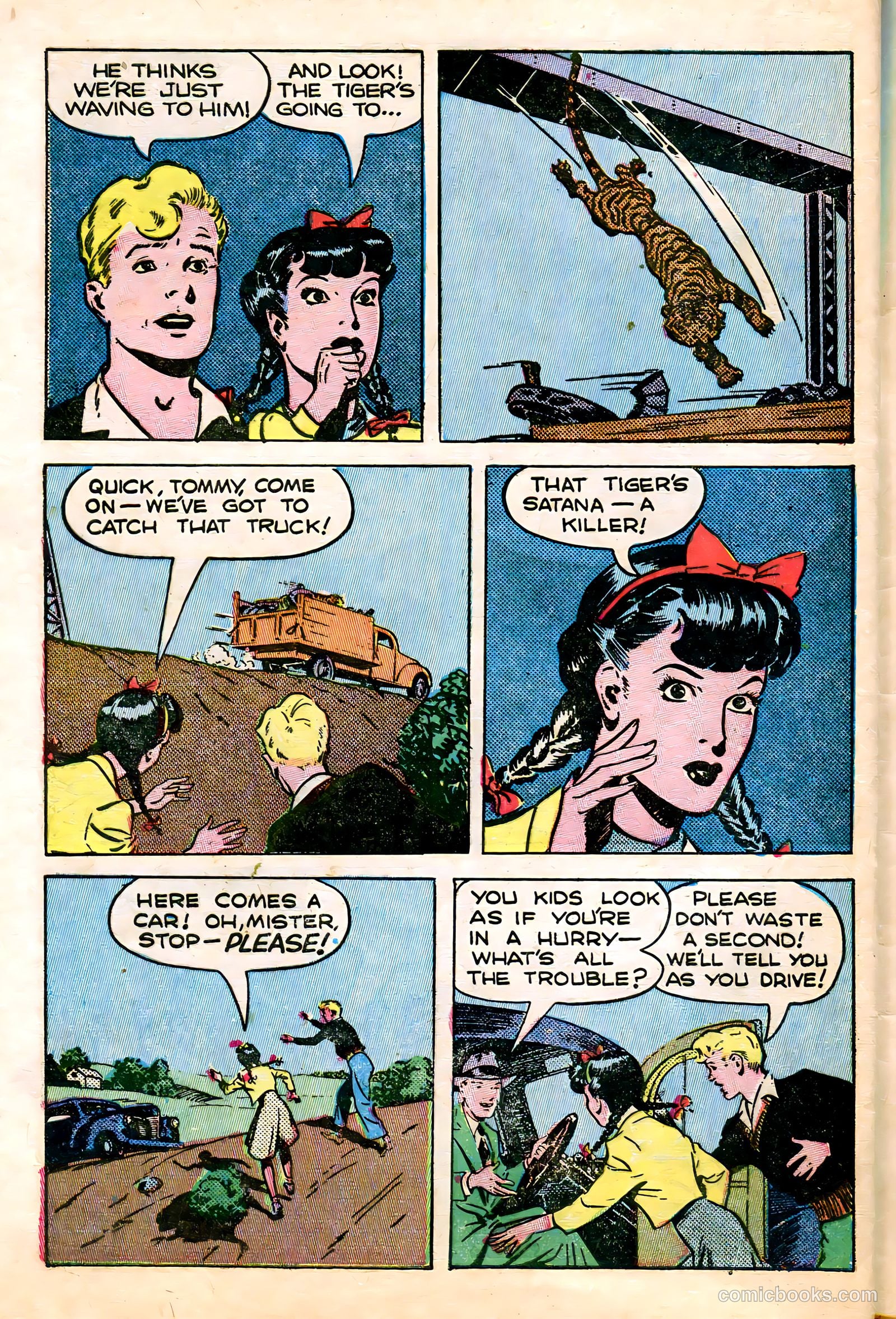 Tommy of the Big Top #11 (1948) — page 42 of 52