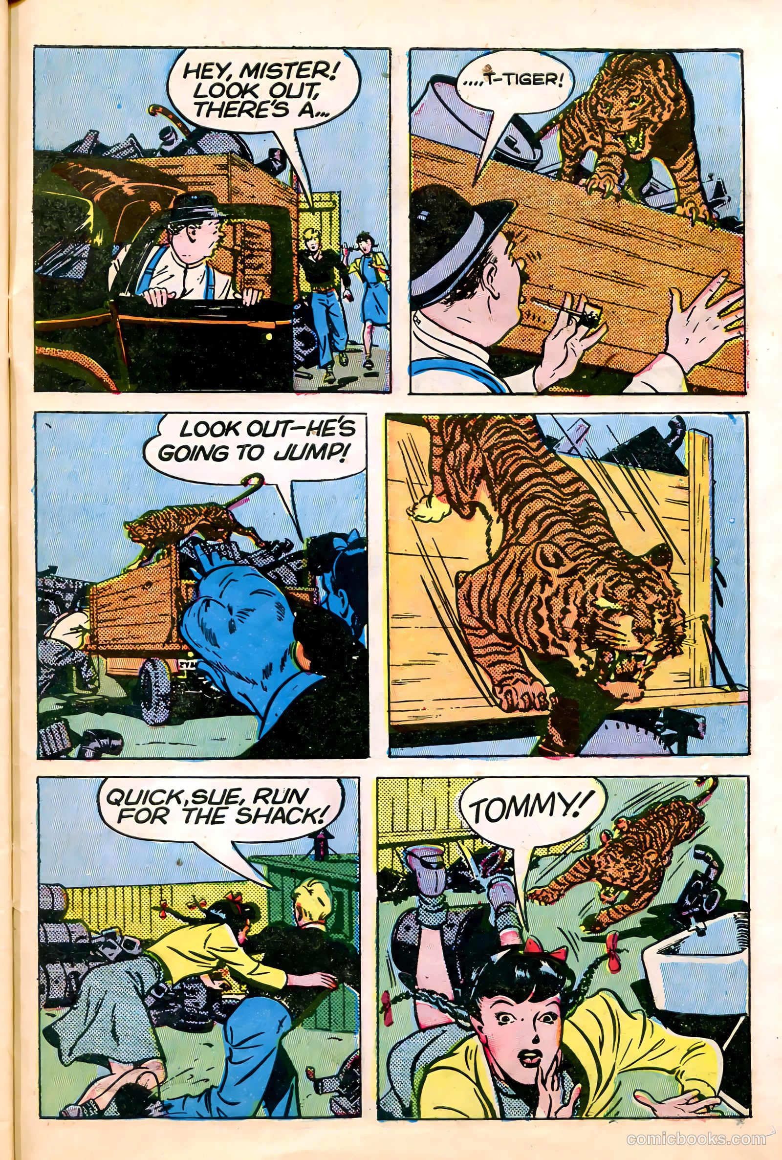 Tommy of the Big Top #11 (1948) — page 45 of 52