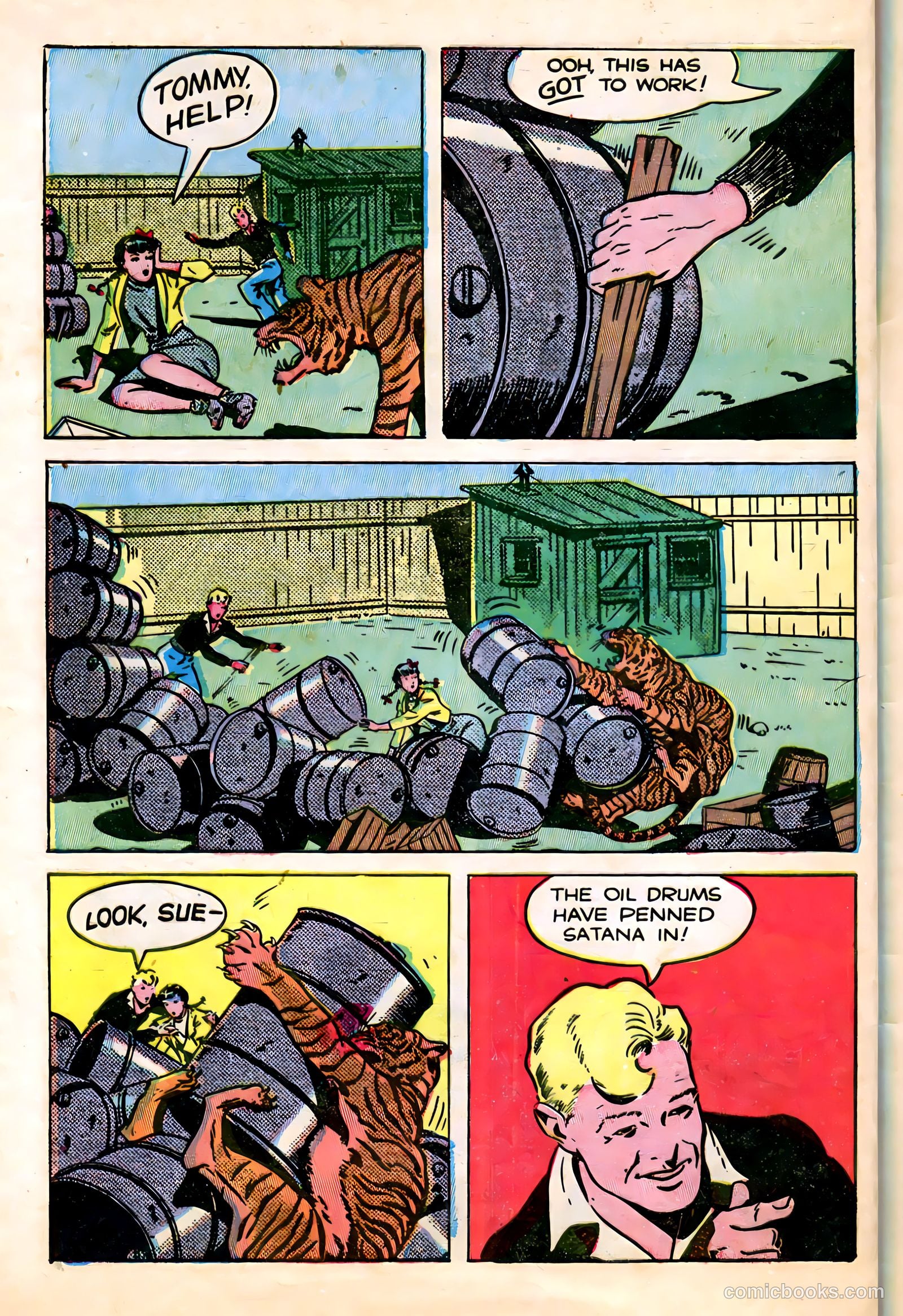 Tommy of the Big Top #11 (1948) — page 46 of 52