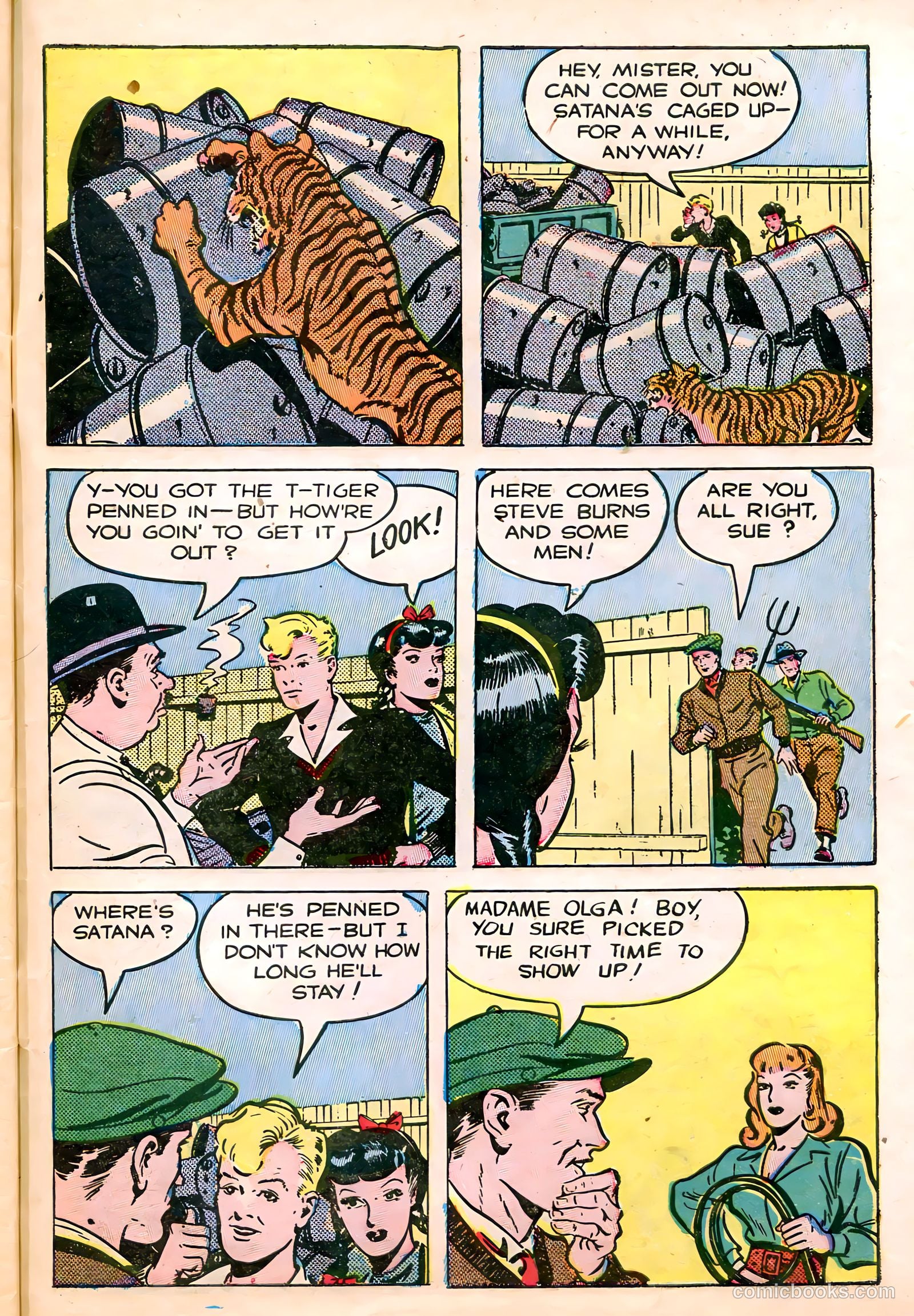 Tommy of the Big Top #11 (1948) — page 47 of 52