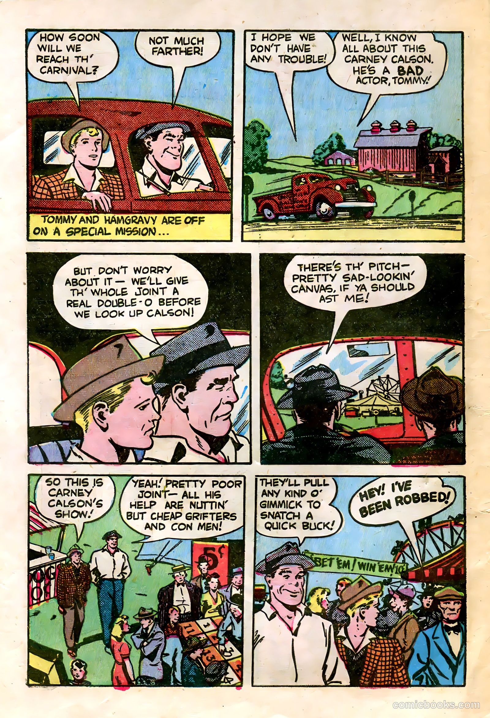 Tommy of the Big Top #12 (1949) — page 4 of 36