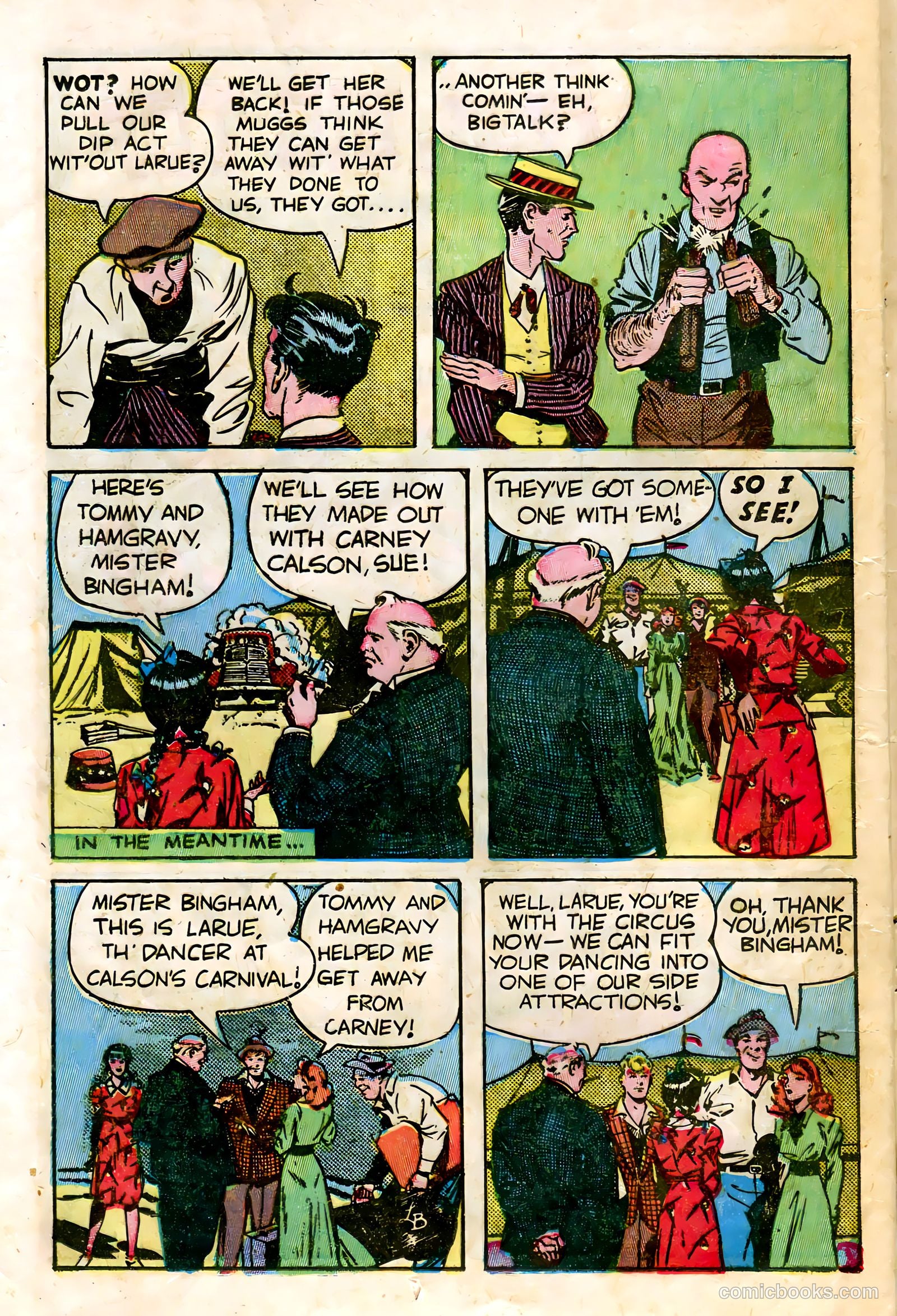 Tommy of the Big Top #12 (1949) — page 12 of 36