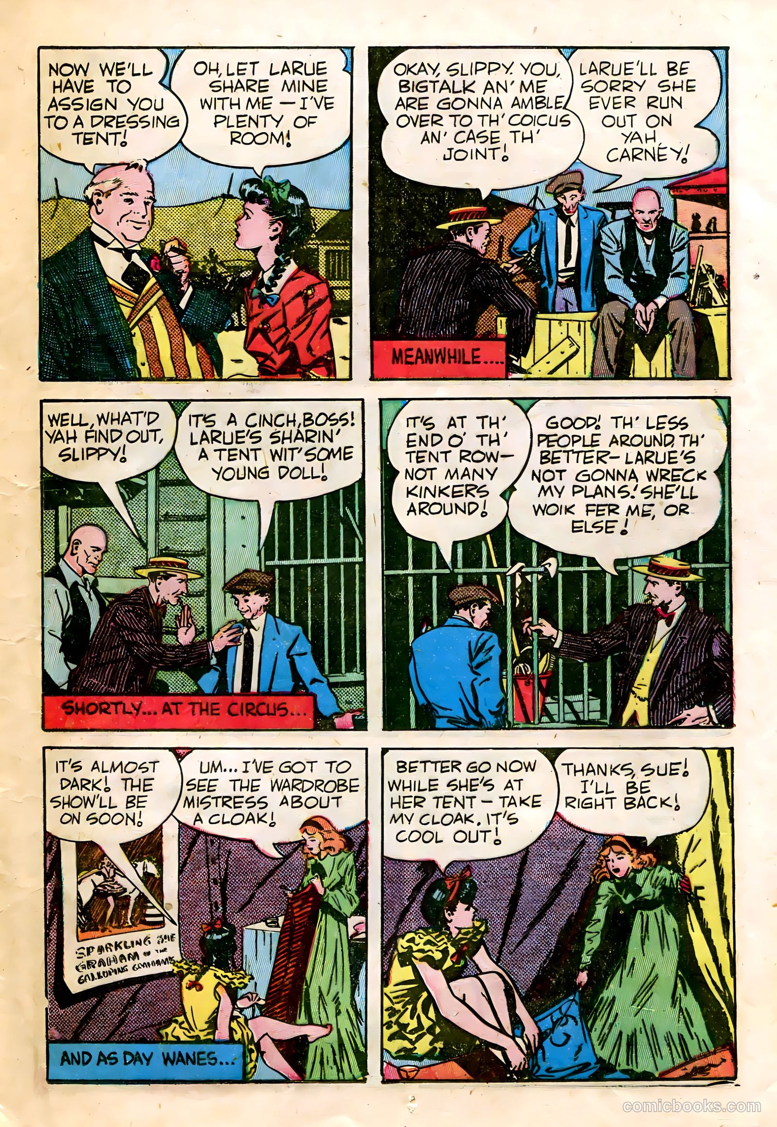 Tommy of the Big Top #12 (1949) — page 13 of 36