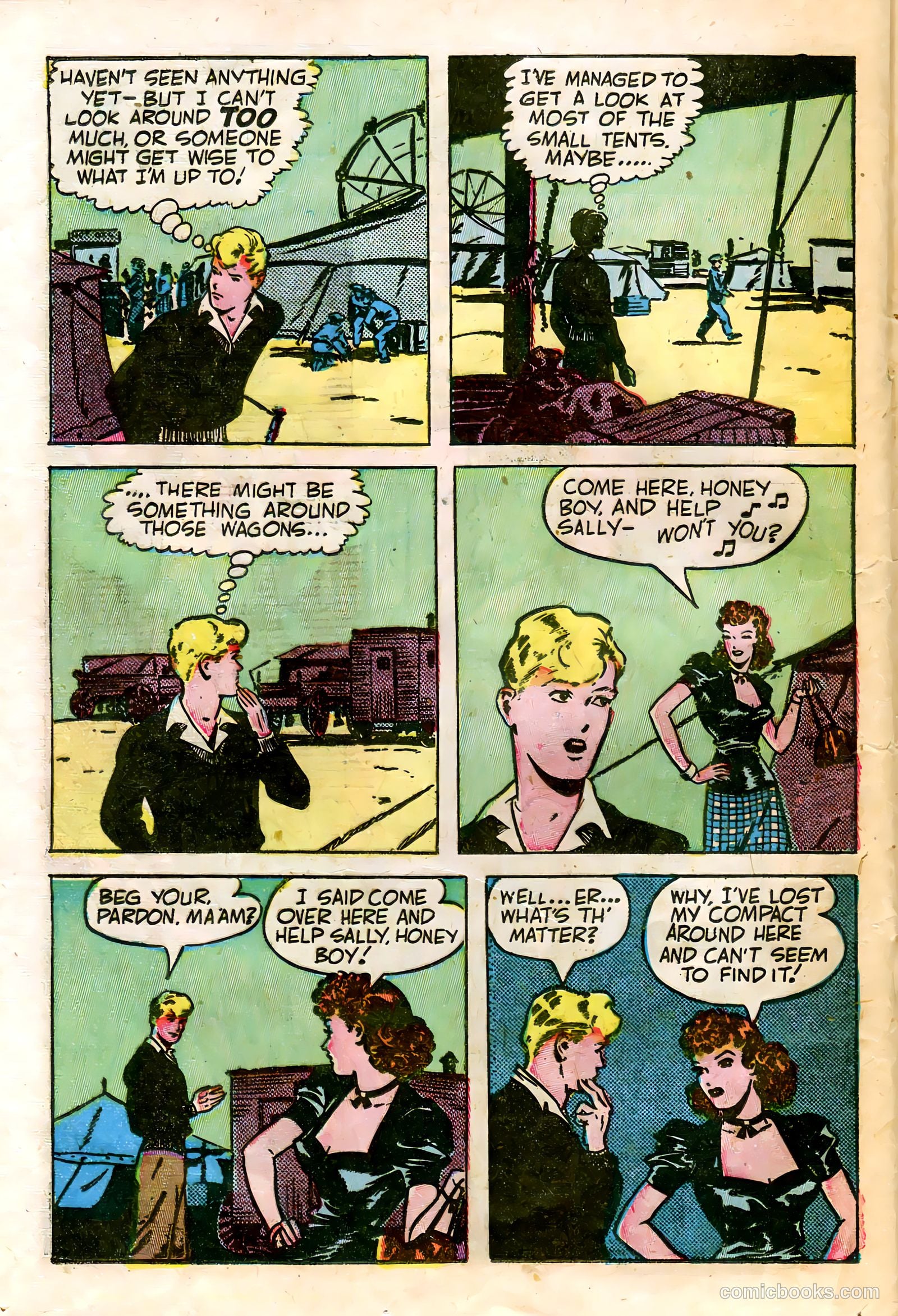 Tommy of the Big Top #12 (1949) — page 20 of 36