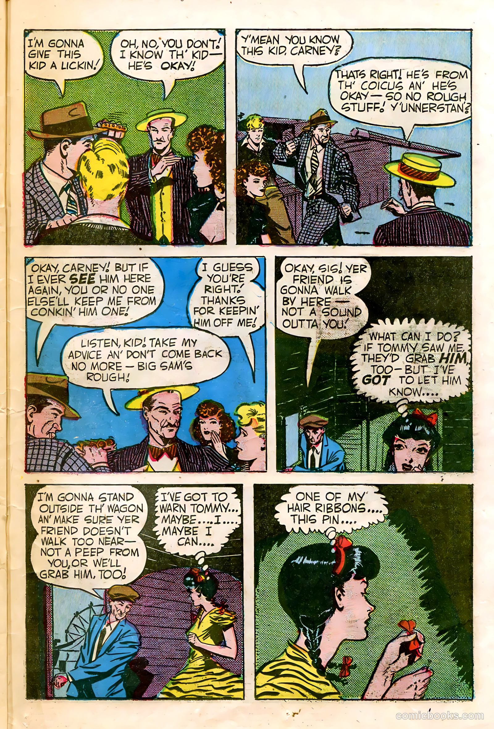Tommy of the Big Top #12 (1949) — page 23 of 36