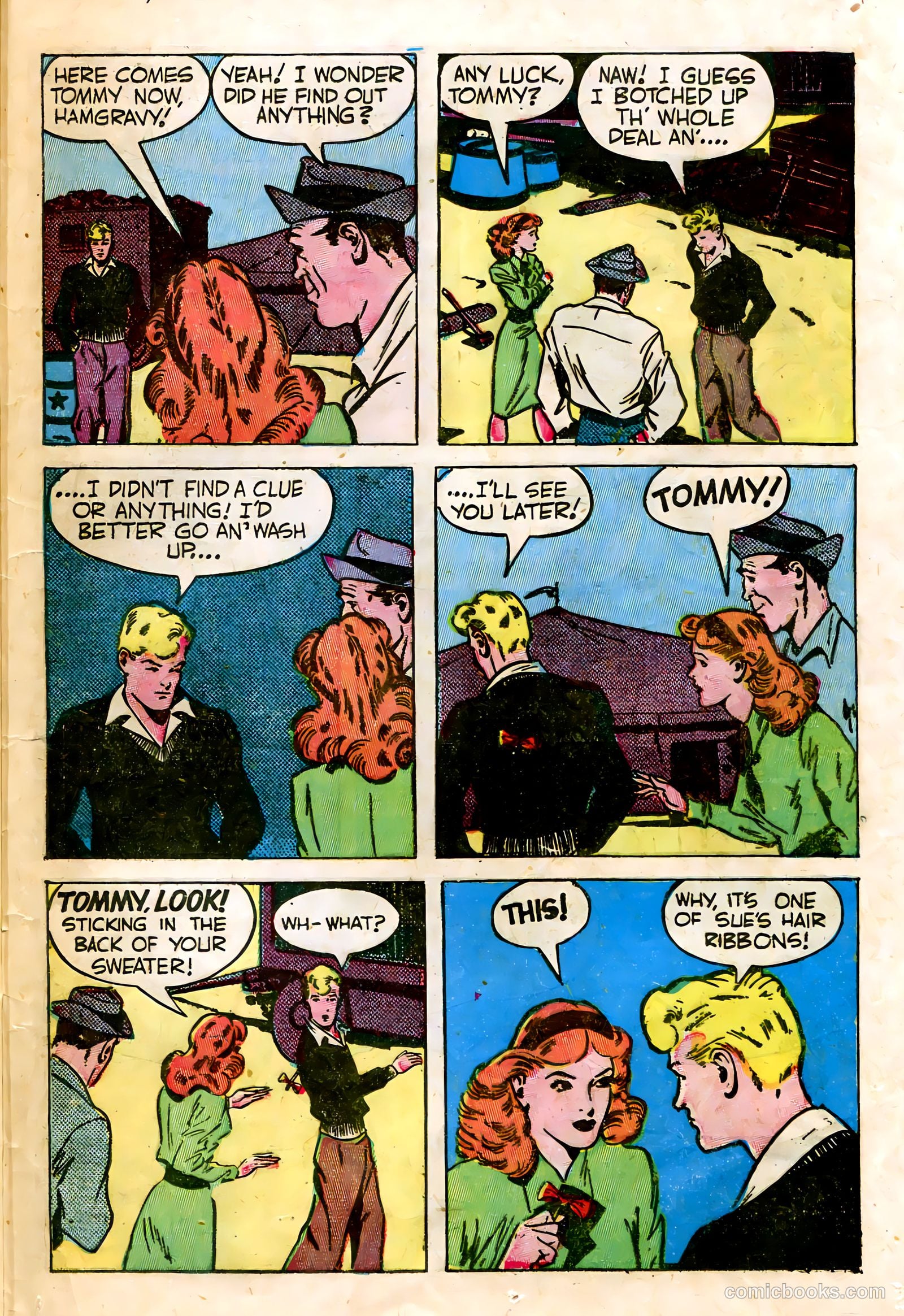 Tommy of the Big Top #12 (1949) — page 25 of 36