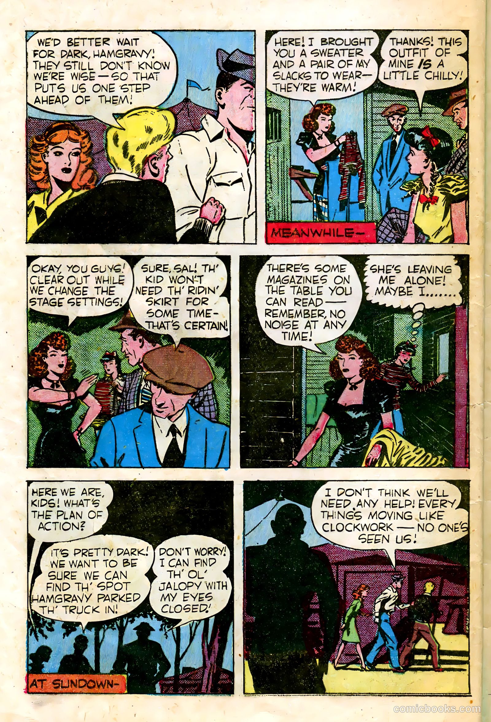Tommy of the Big Top #12 (1949) — page 28 of 36