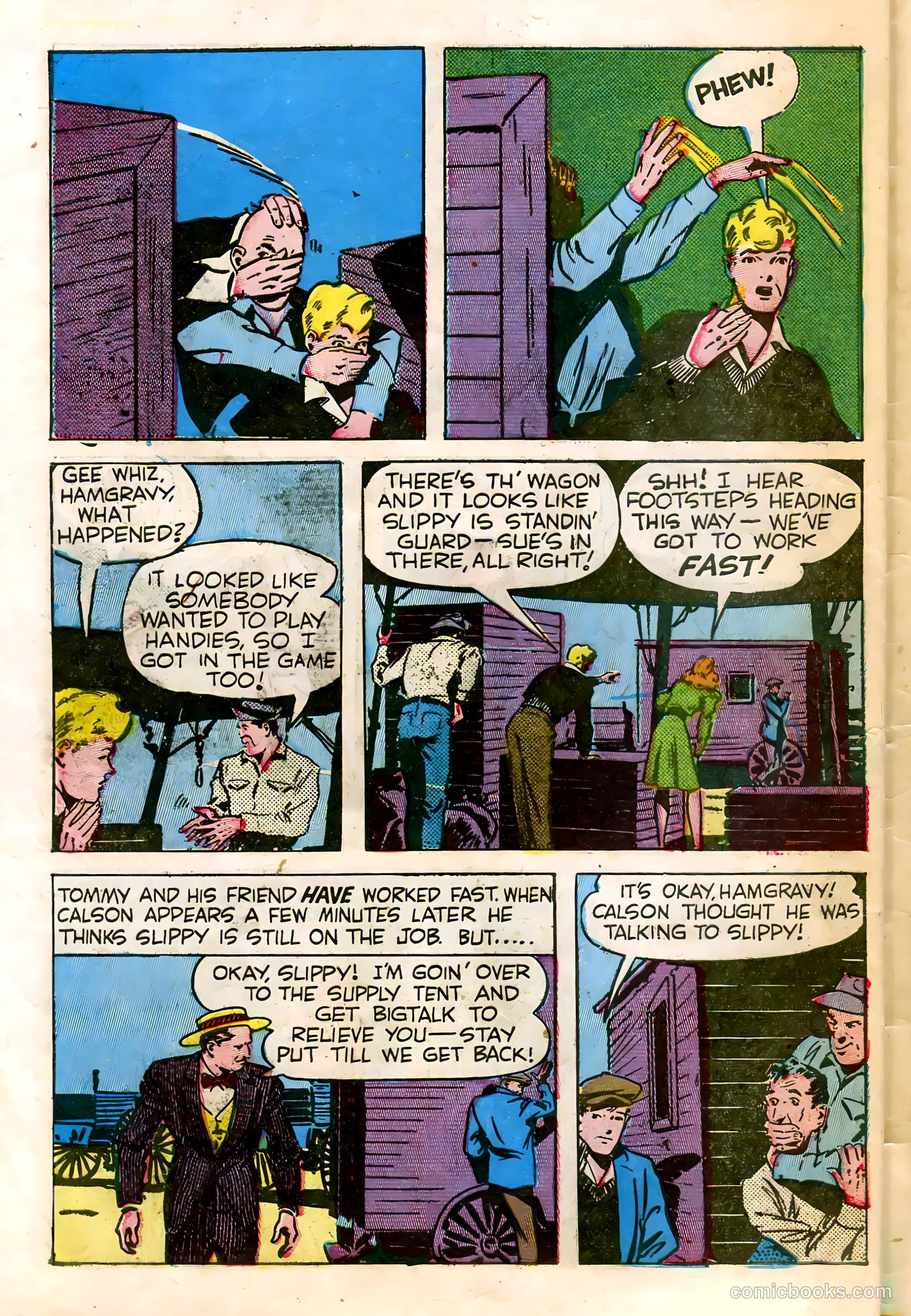 Tommy of the Big Top #12 (1949) — page 30 of 36