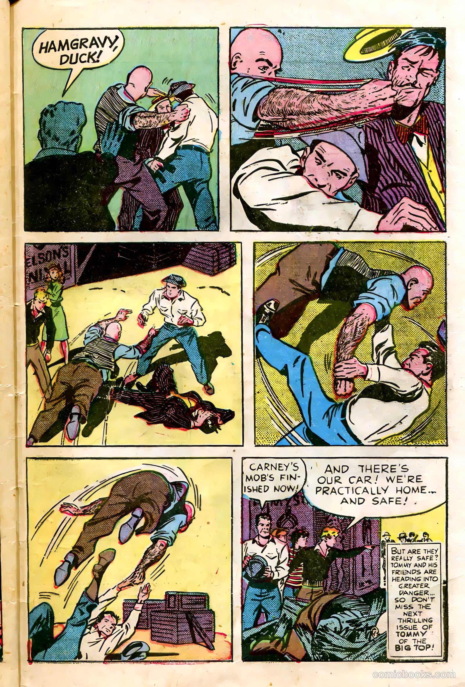 Tommy of the Big Top #12 (1949) — page 33 of 36
