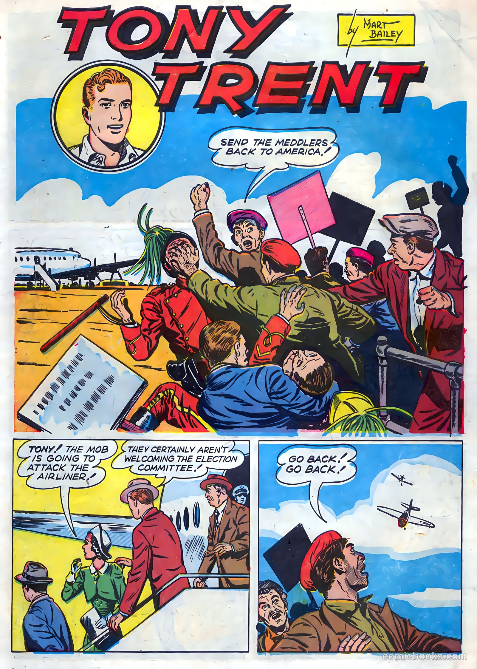 Tony Trent #3 (1948) — page 3 of 36