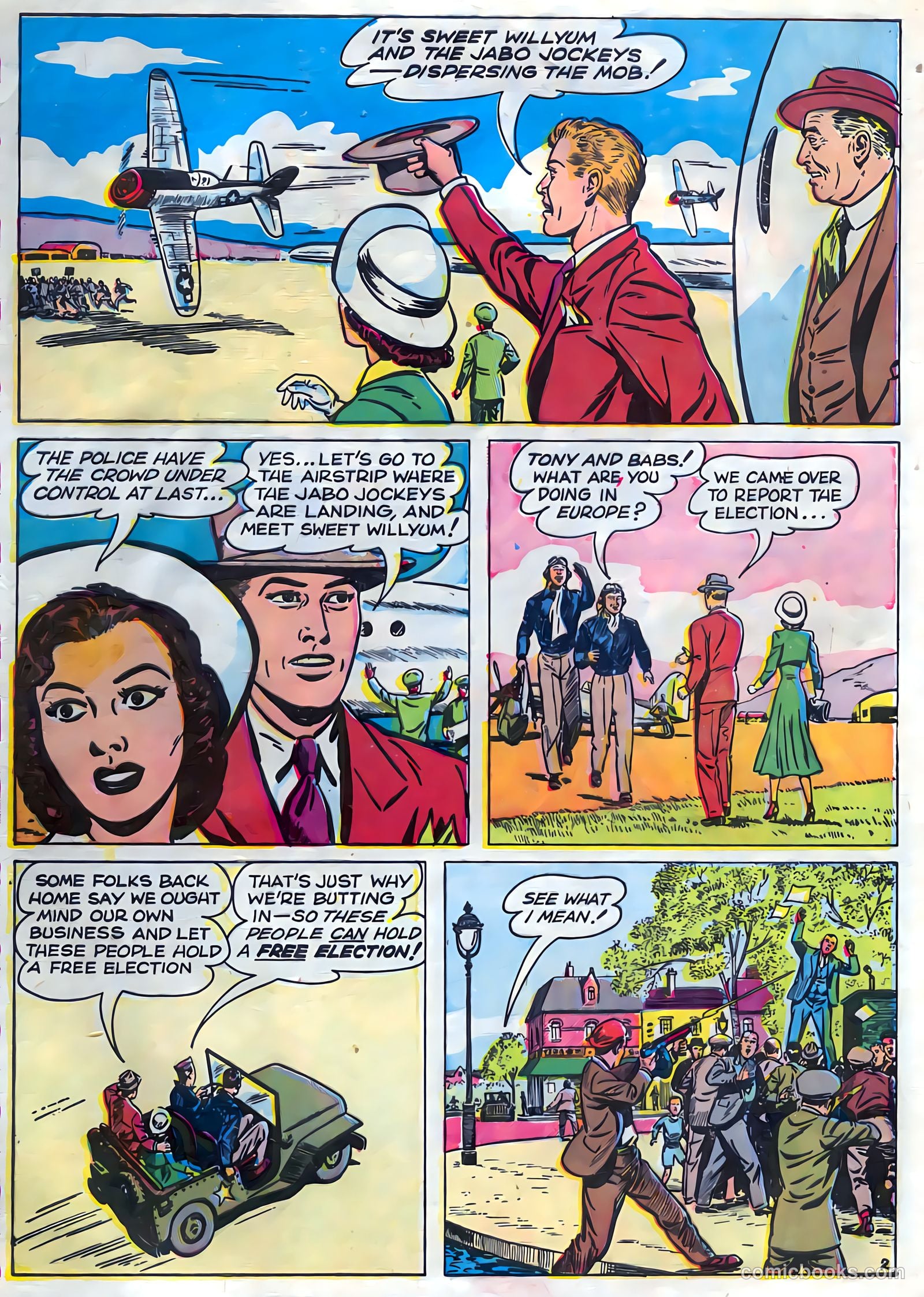 Tony Trent #3 (1948) — page 4 of 36