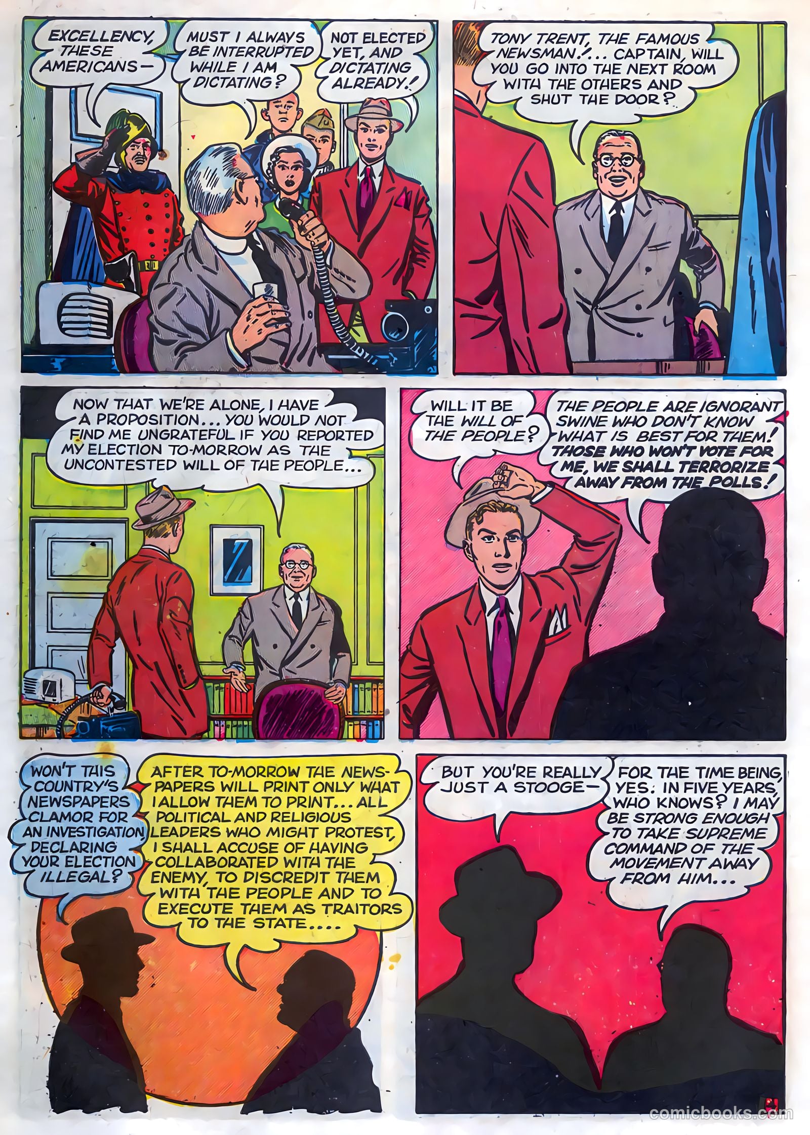 Tony Trent #3 (1948) — page 6 of 36