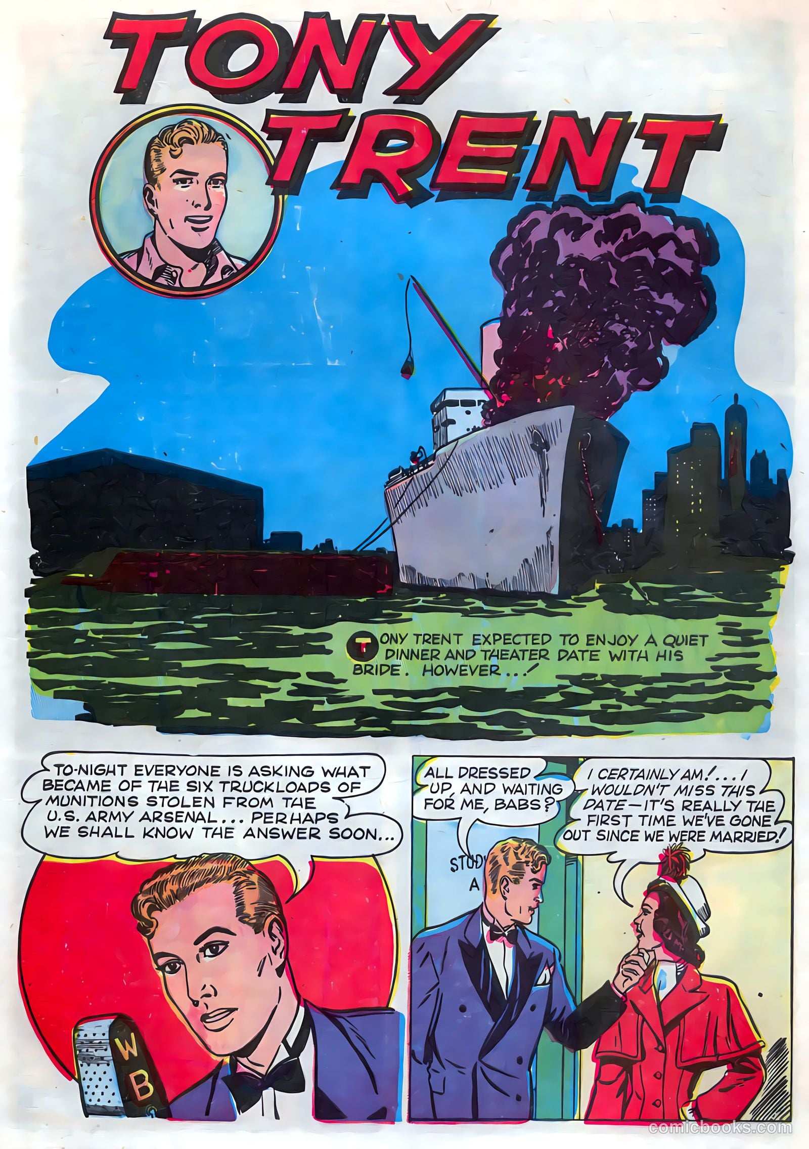 Tony Trent #3 (1948) — page 9 of 36