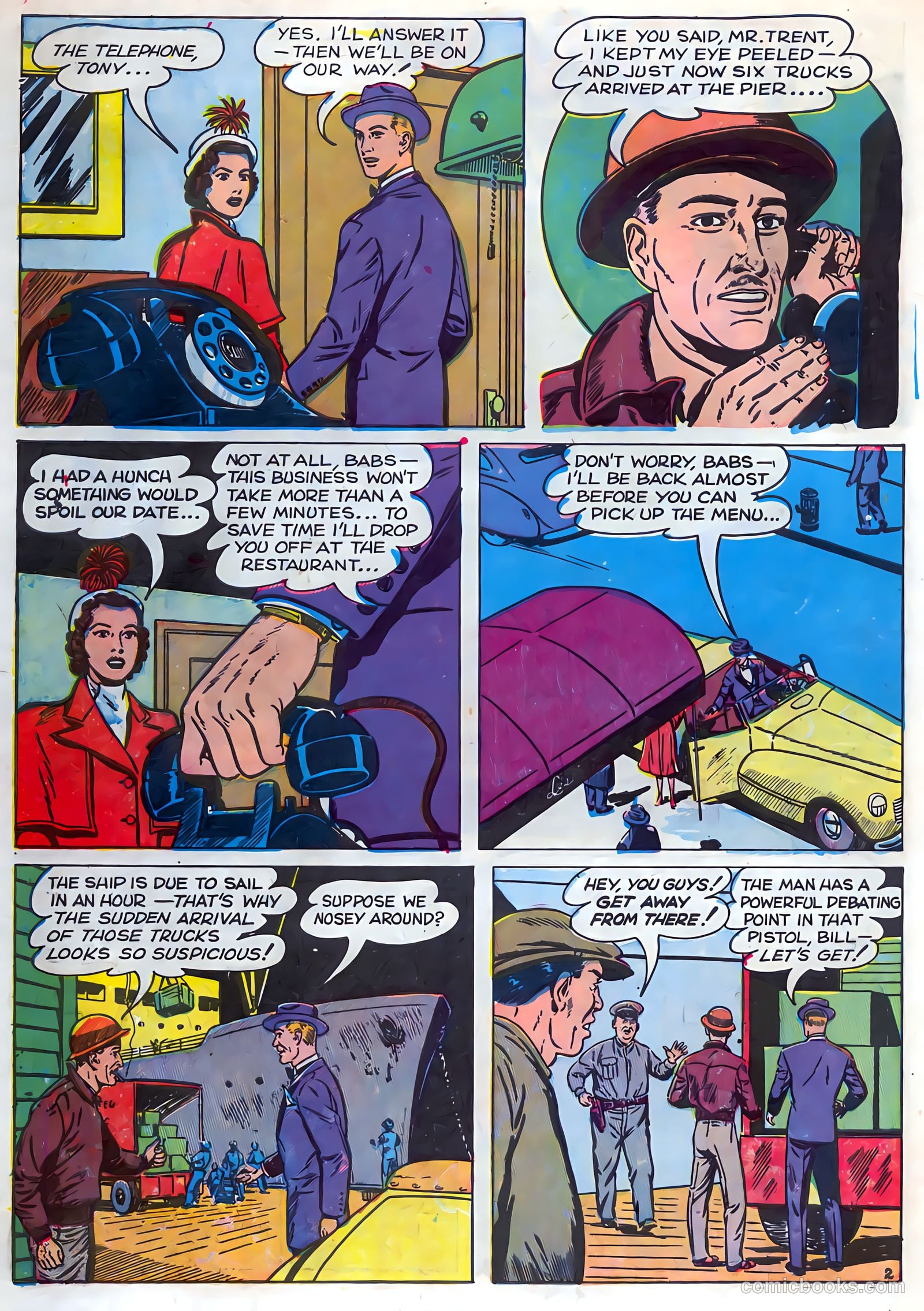 Tony Trent #3 (1948) — page 10 of 36