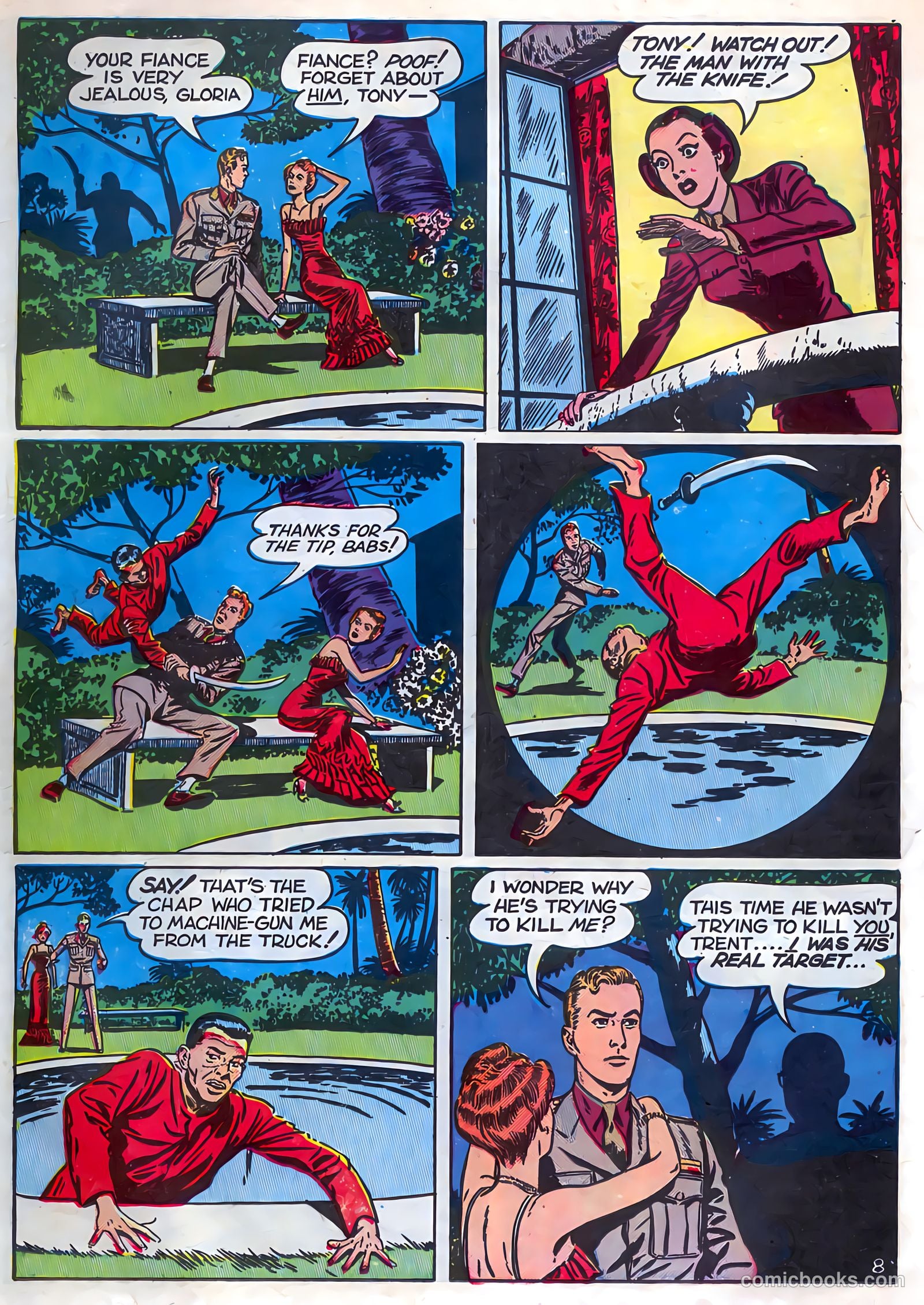 Tony Trent #3 (1948) — page 22 of 36