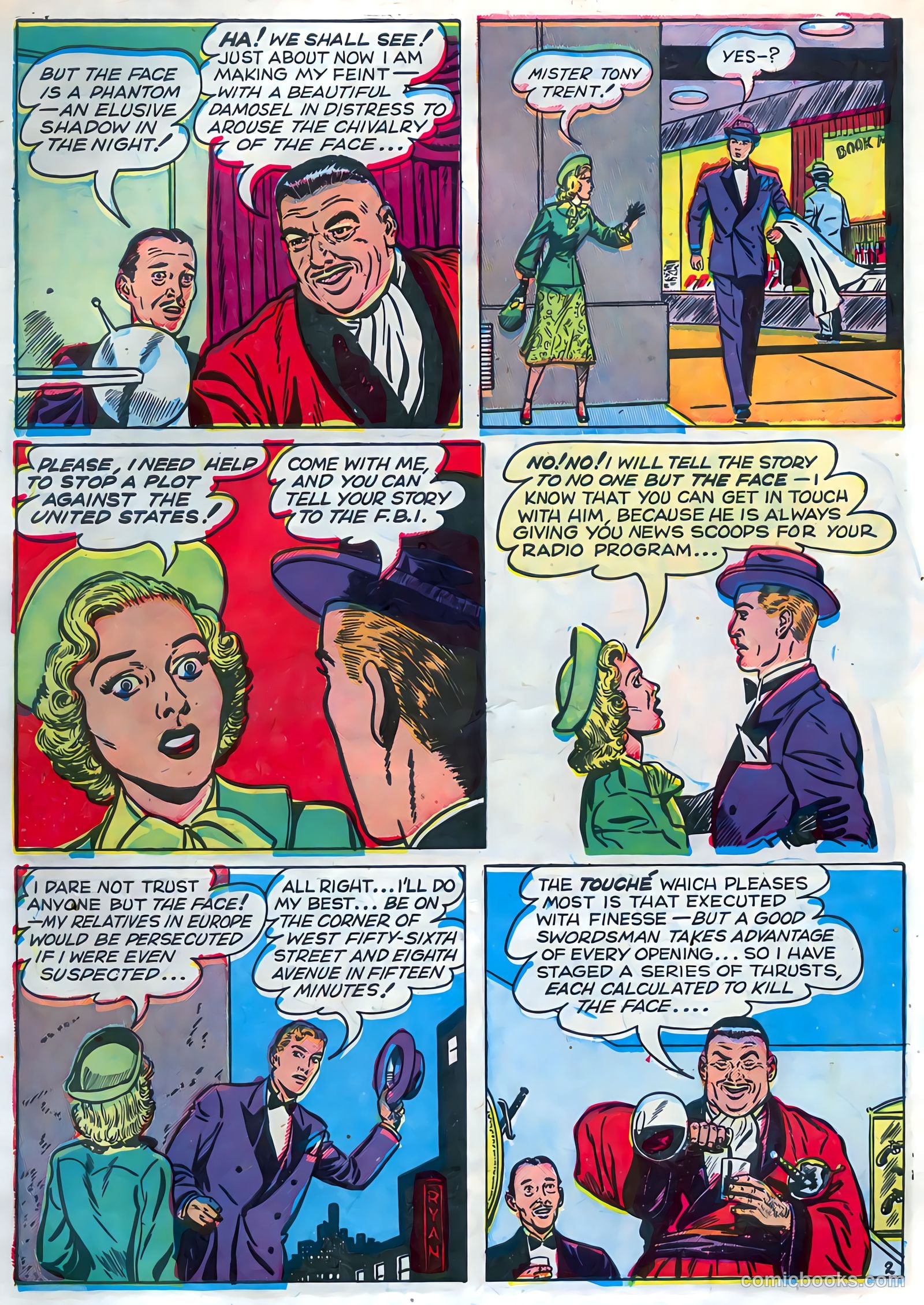 Tony Trent #3 (1948) — page 30 of 36