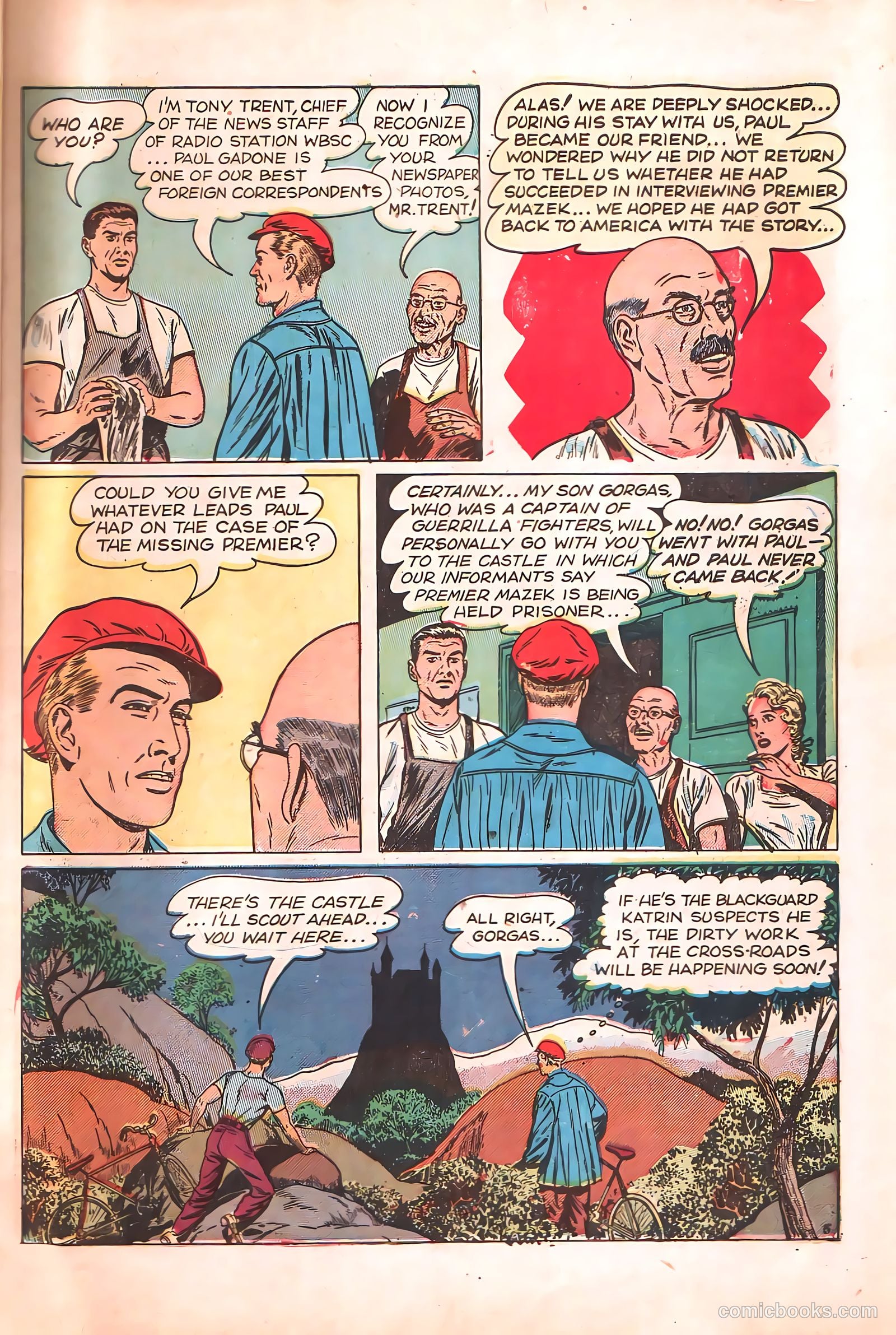 Tony Trent #4 (1948) — page 7 of 37