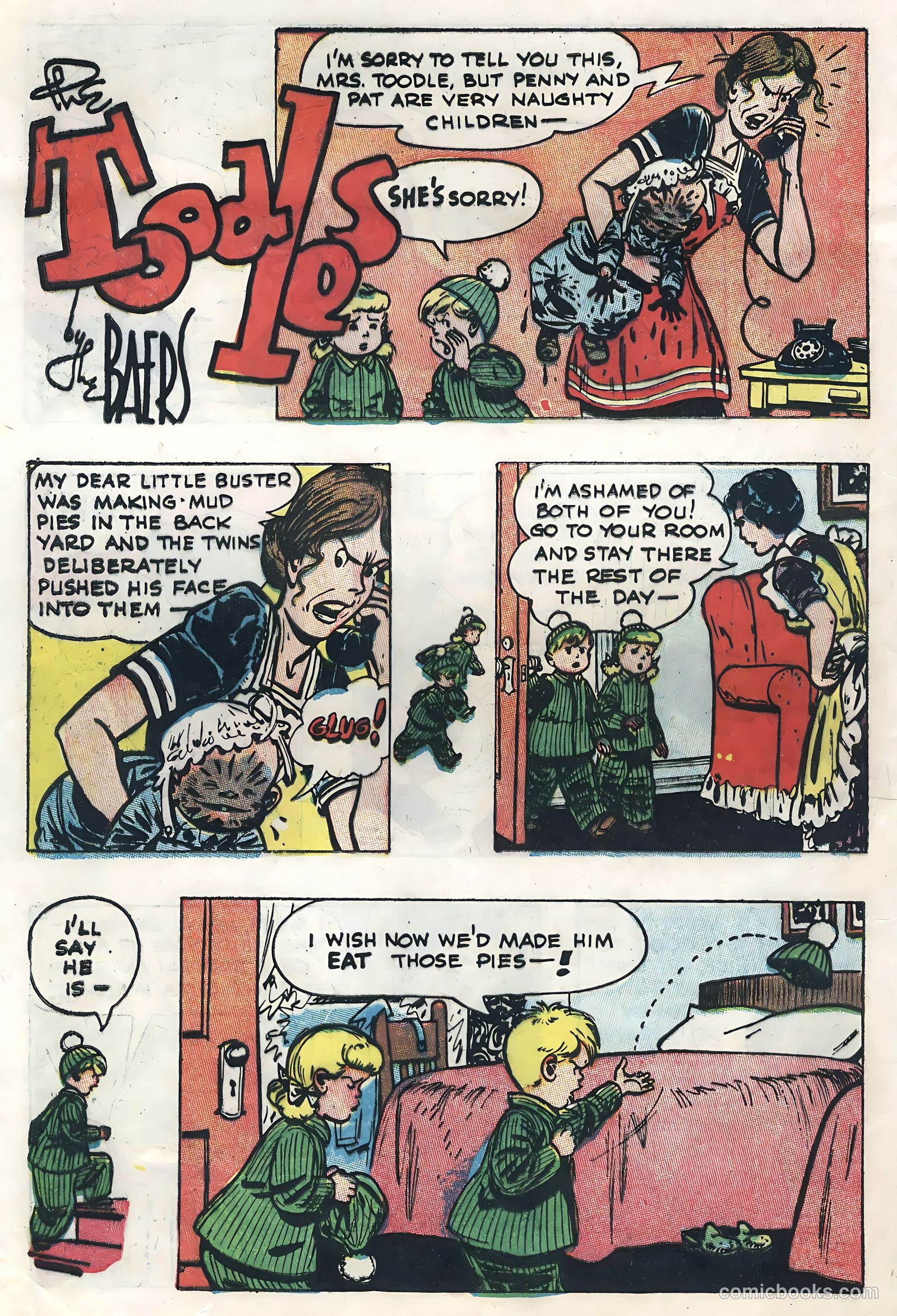 Toodles #1 (1956) — page 30 of 36