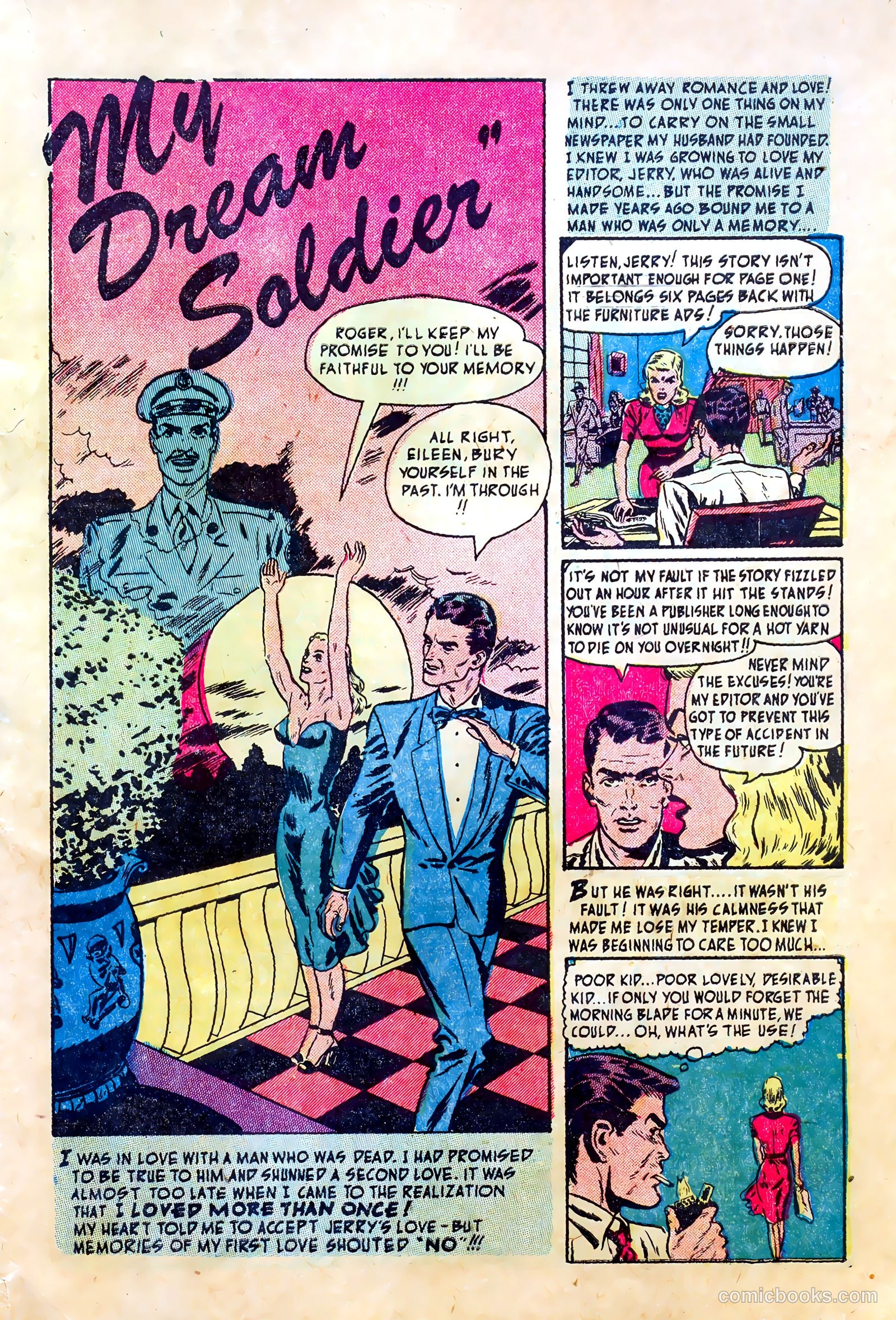 Top Love Stories #10 (1952) — page 3 of 36
