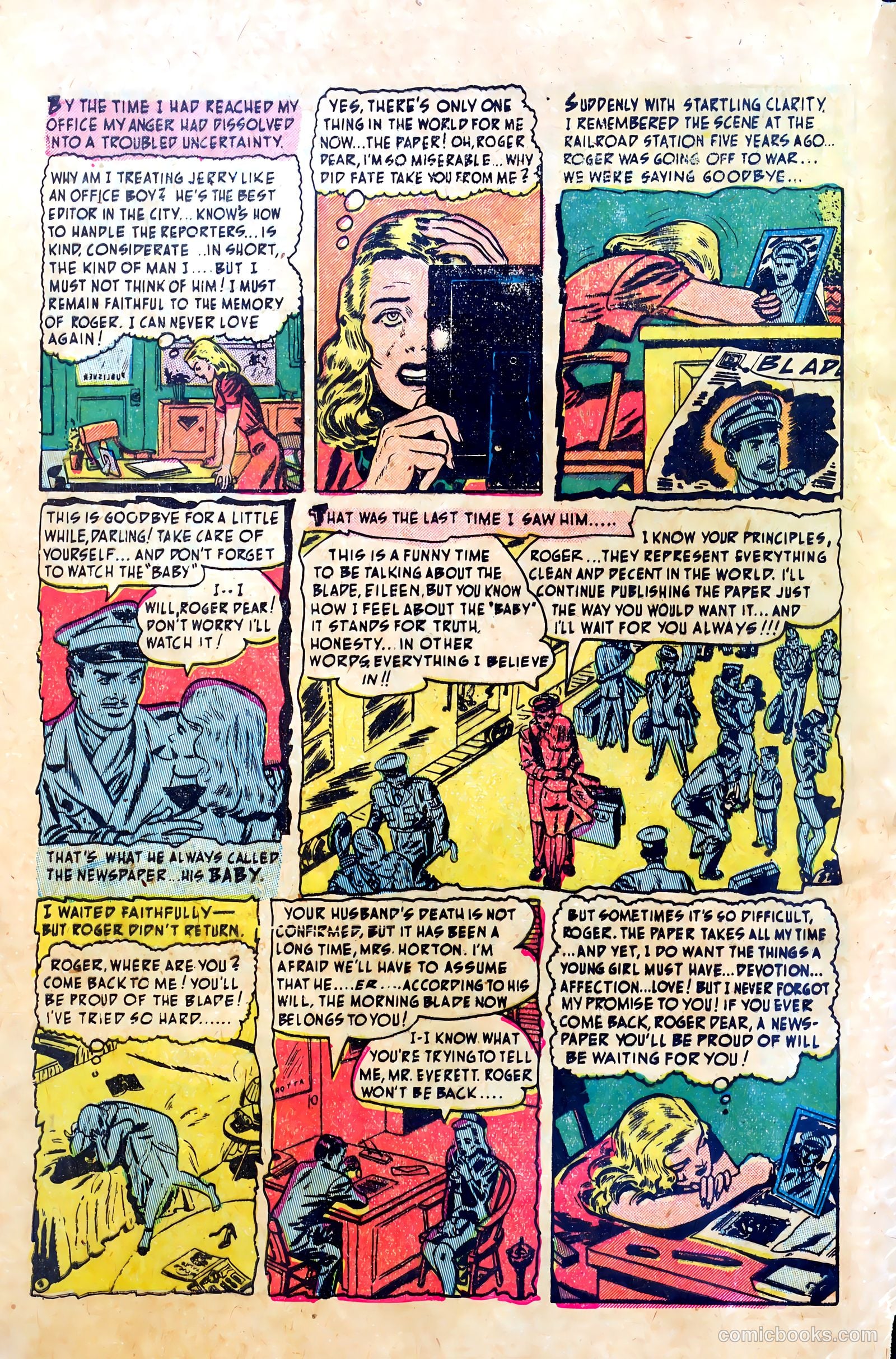 Top Love Stories #10 (1952) — page 4 of 36