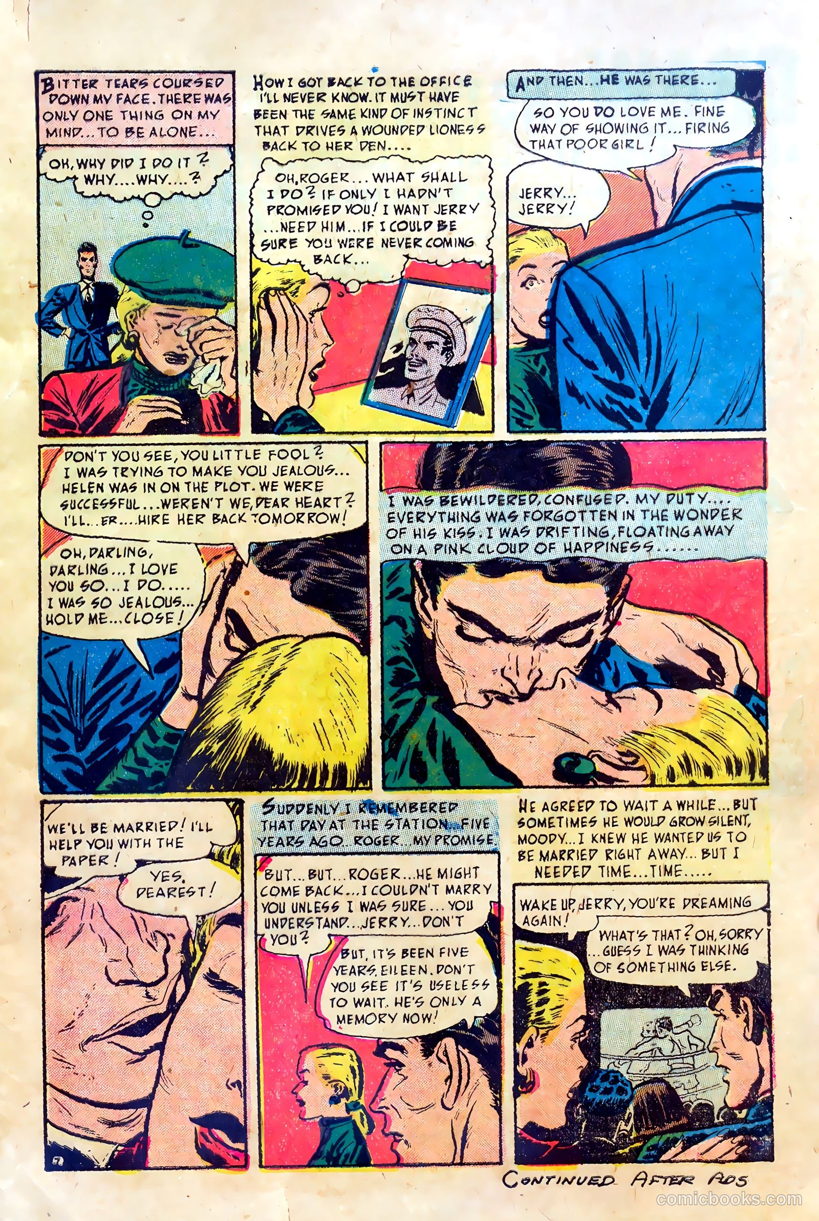 Top Love Stories #10 (1952) — page 9 of 36