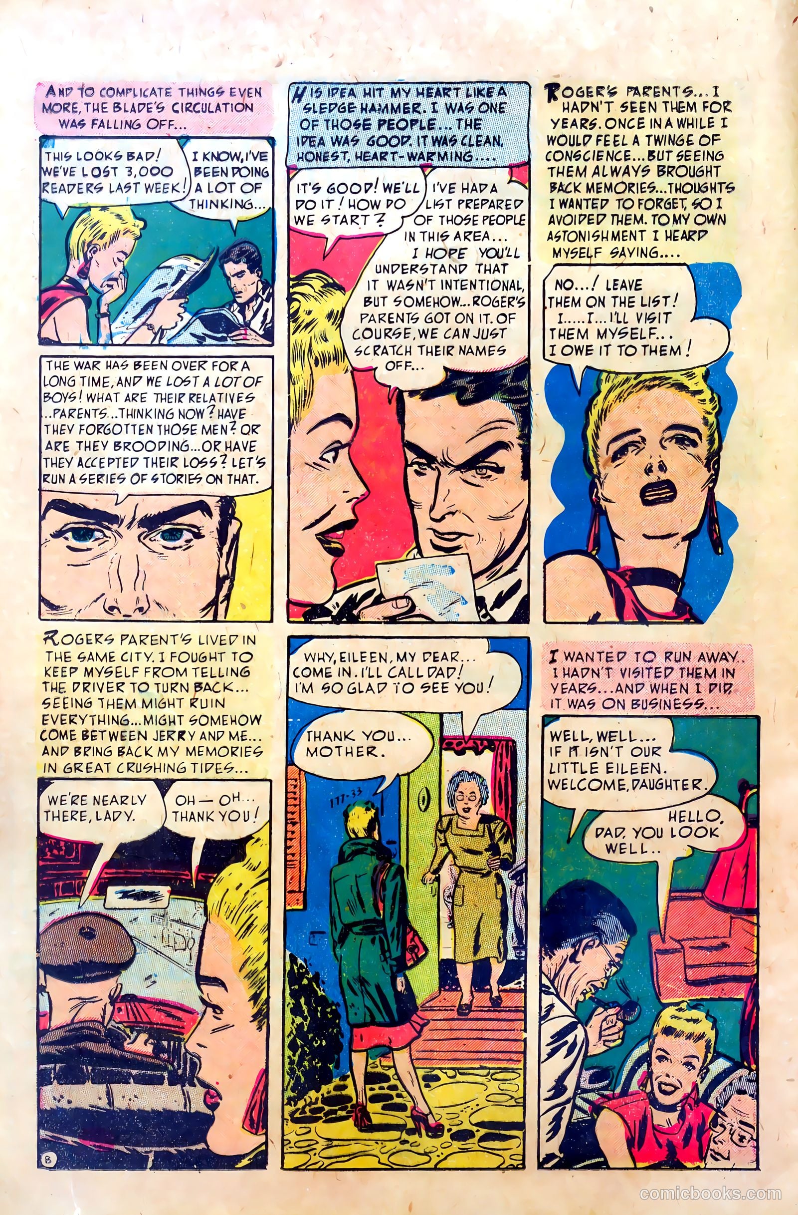 Top Love Stories #10 (1952) — page 12 of 36