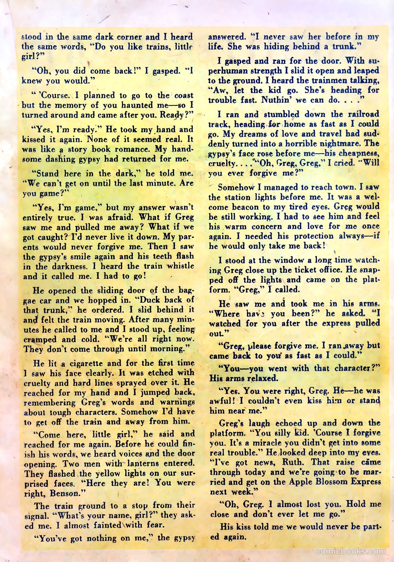 Top Love Stories #10 (1952) — page 15 of 36