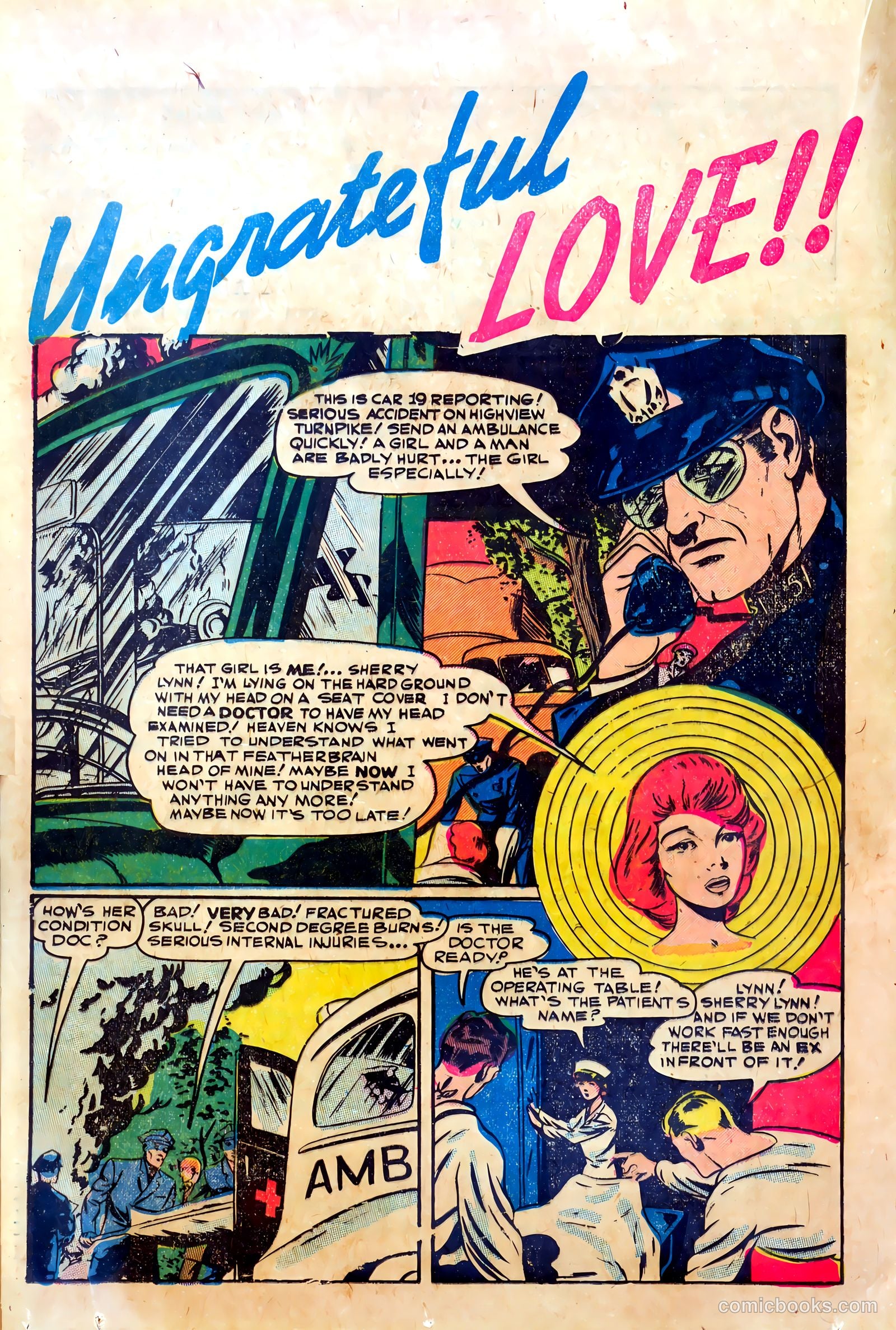 Top Love Stories #10 (1952) — page 16 of 36