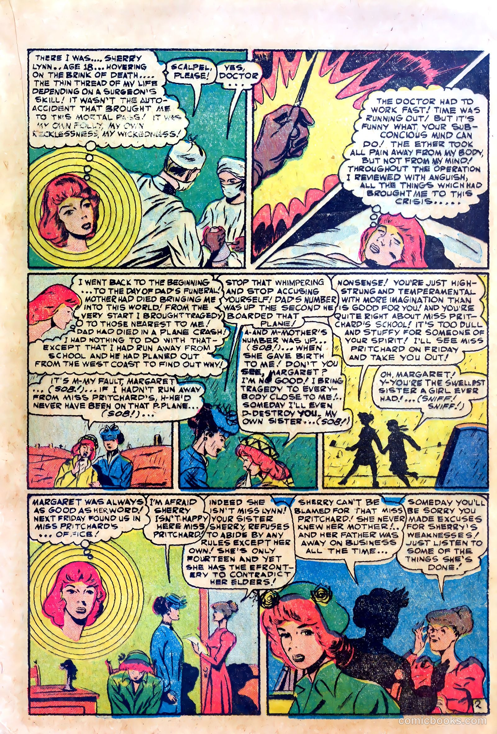 Top Love Stories #10 (1952) — page 17 of 36
