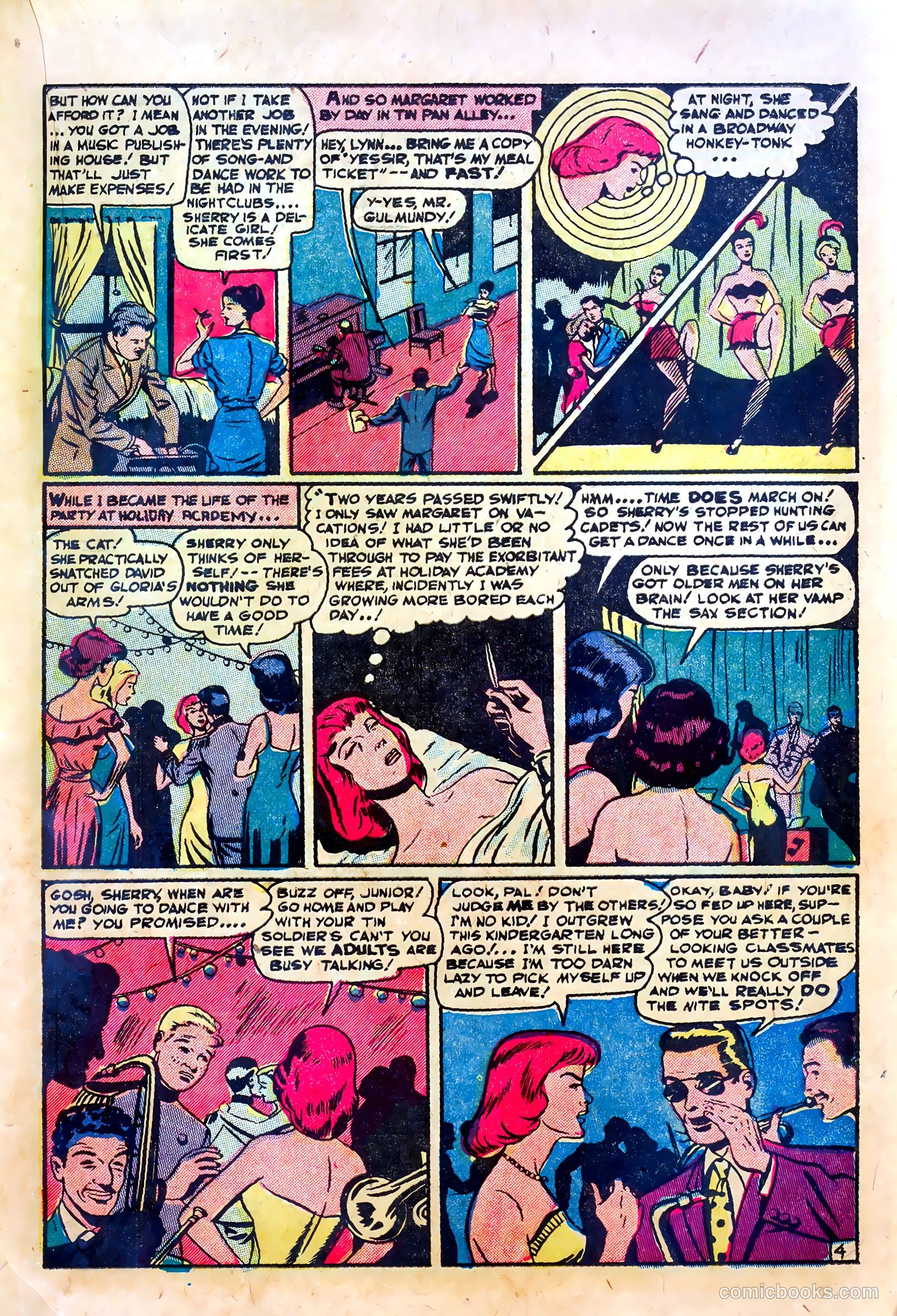Top Love Stories #10 (1952) — page 19 of 36