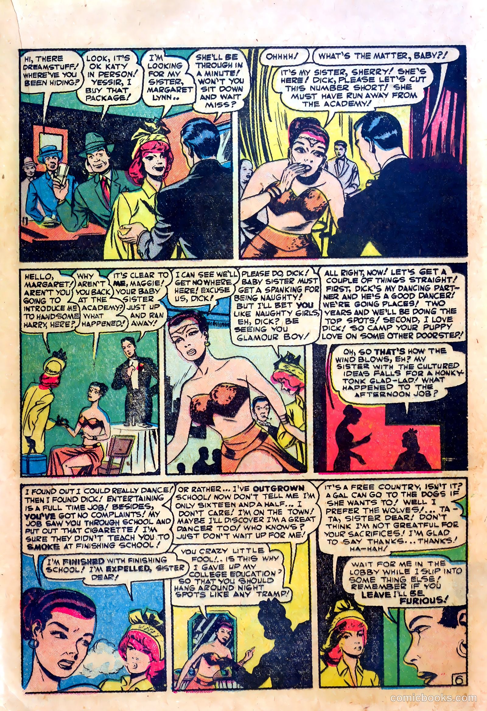 Top Love Stories #10 (1952) — page 21 of 36
