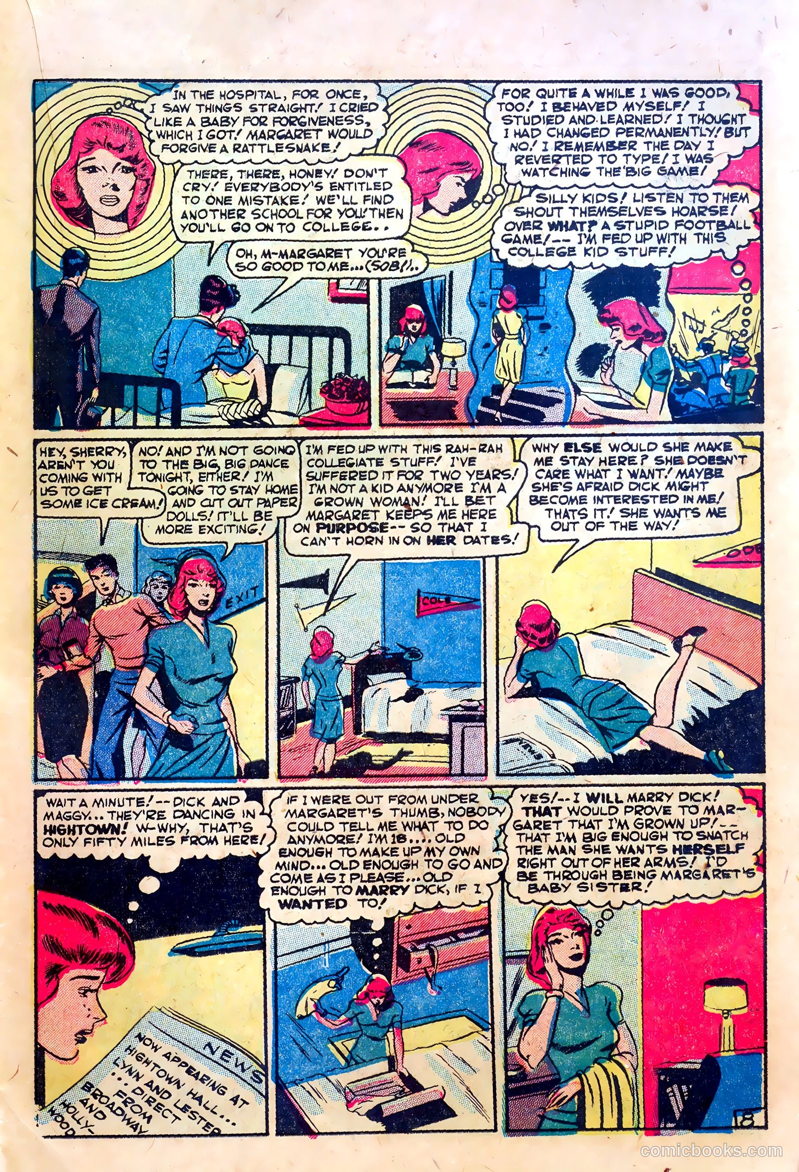 Top Love Stories #10 (1952) — page 23 of 36