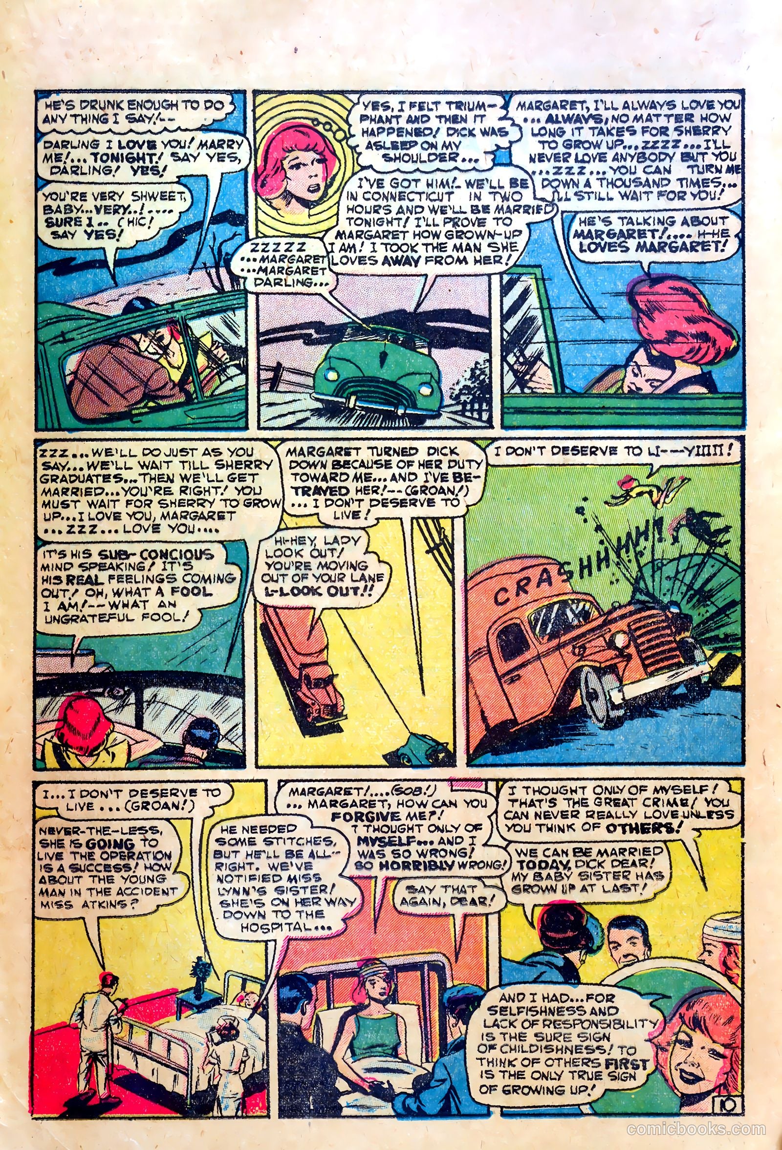 Top Love Stories #10 (1952) — page 25 of 36