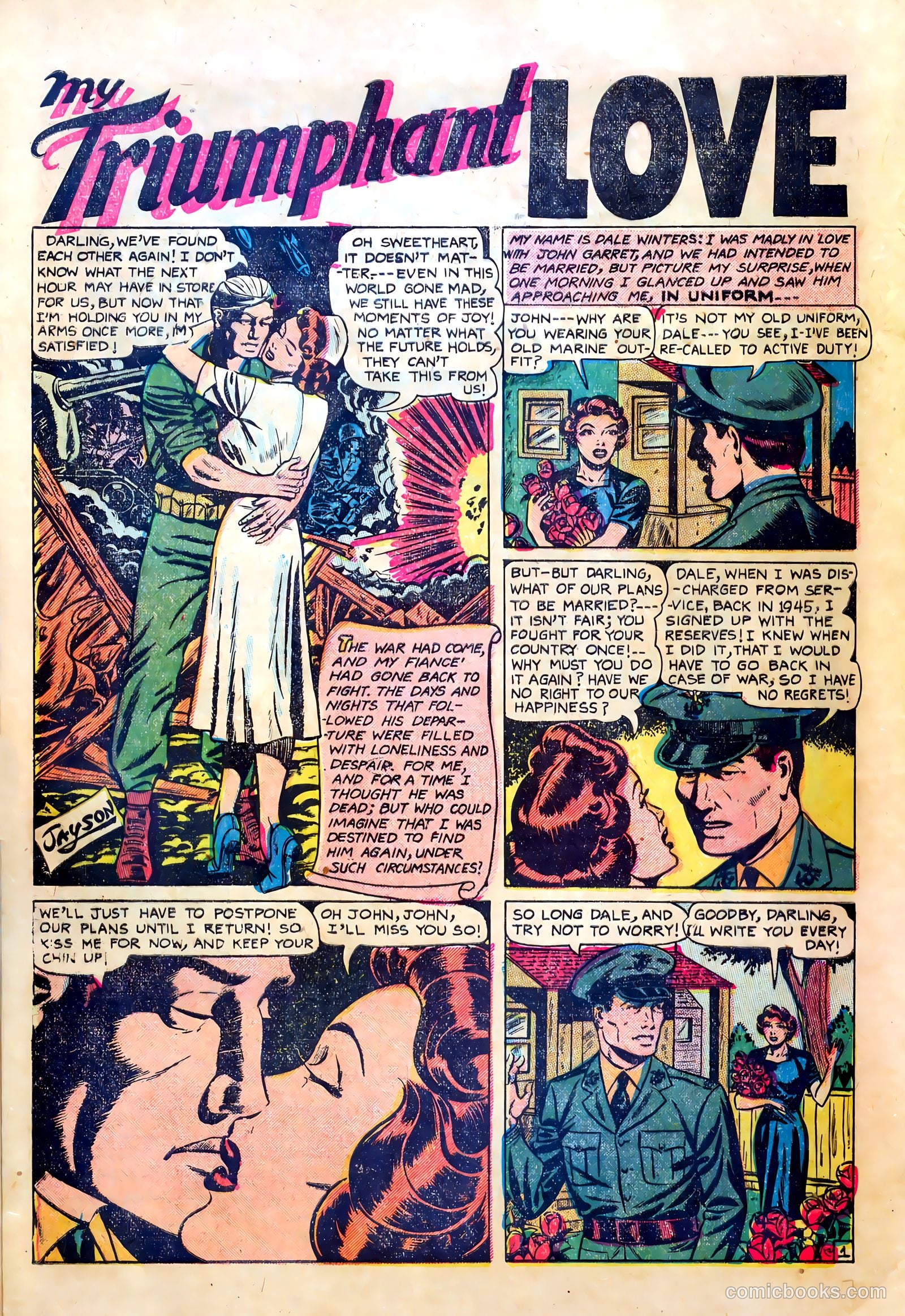 Top Love Stories #10 (1952) — page 28 of 36