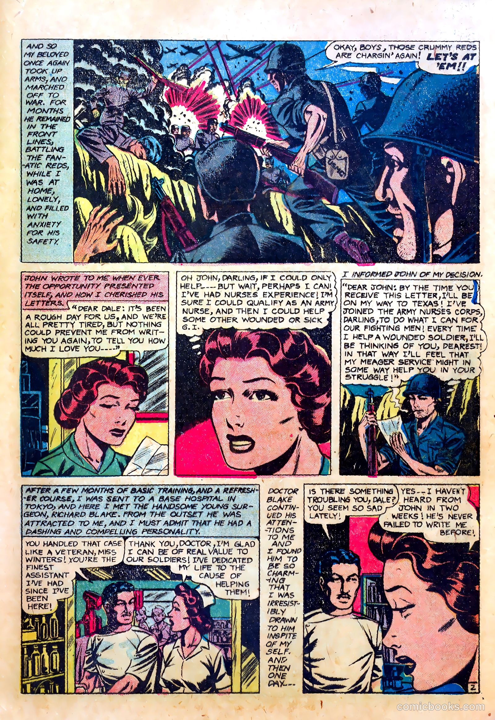 Top Love Stories #10 (1952) — page 29 of 36