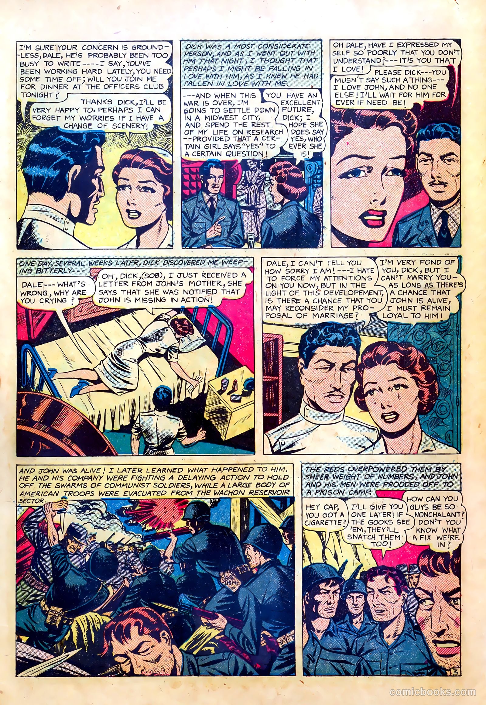 Top Love Stories #10 (1952) — page 30 of 36