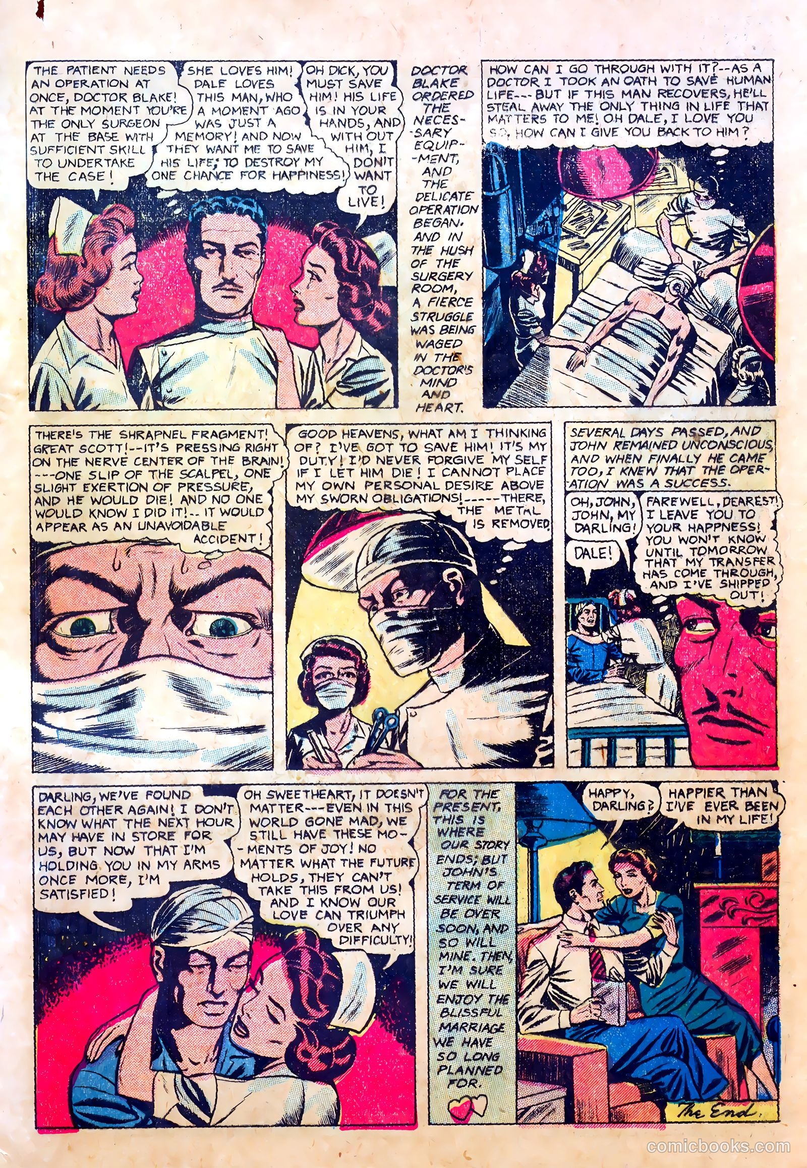 Top Love Stories #10 (1952) — page 33 of 36