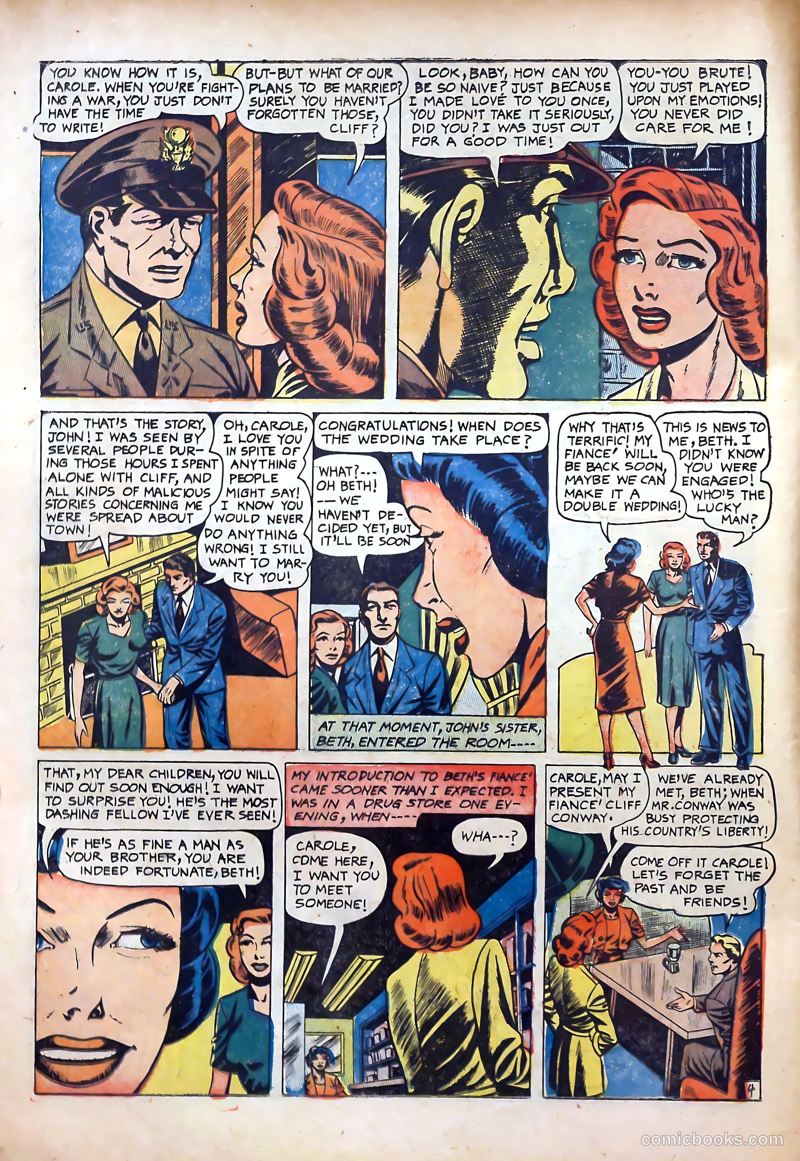 Top Love Stories #11 (1953) — page 6 of 36