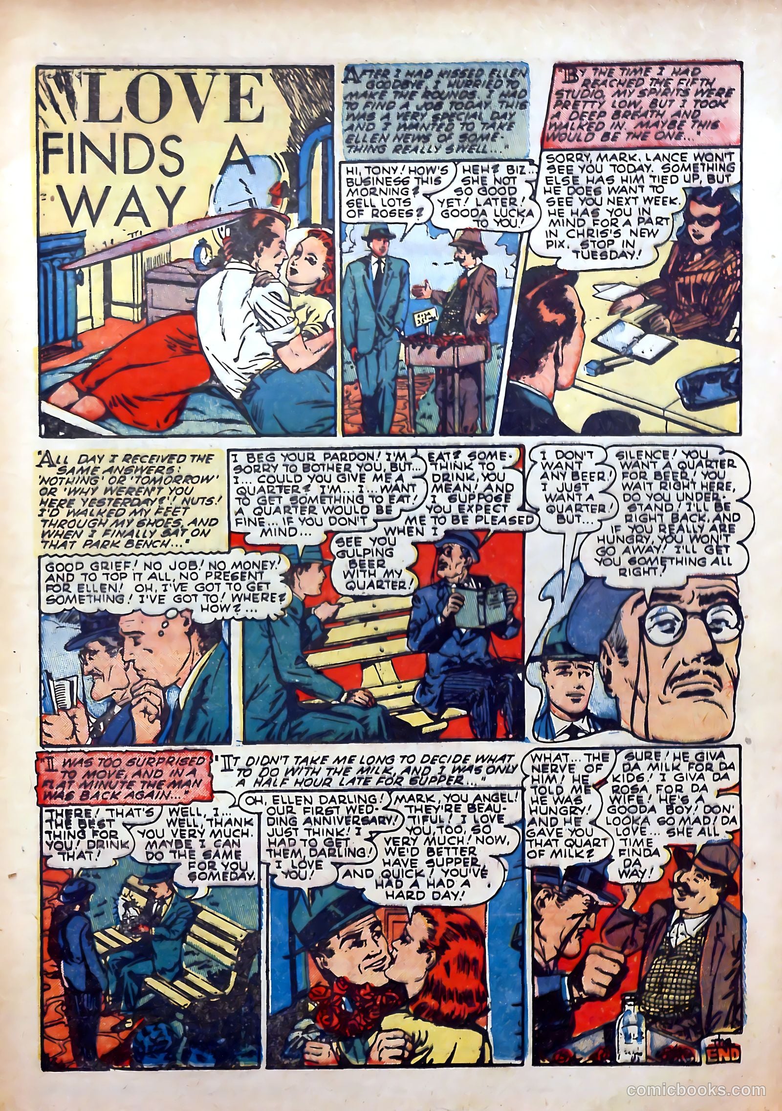 Top Love Stories #11 (1953) — page 9 of 36