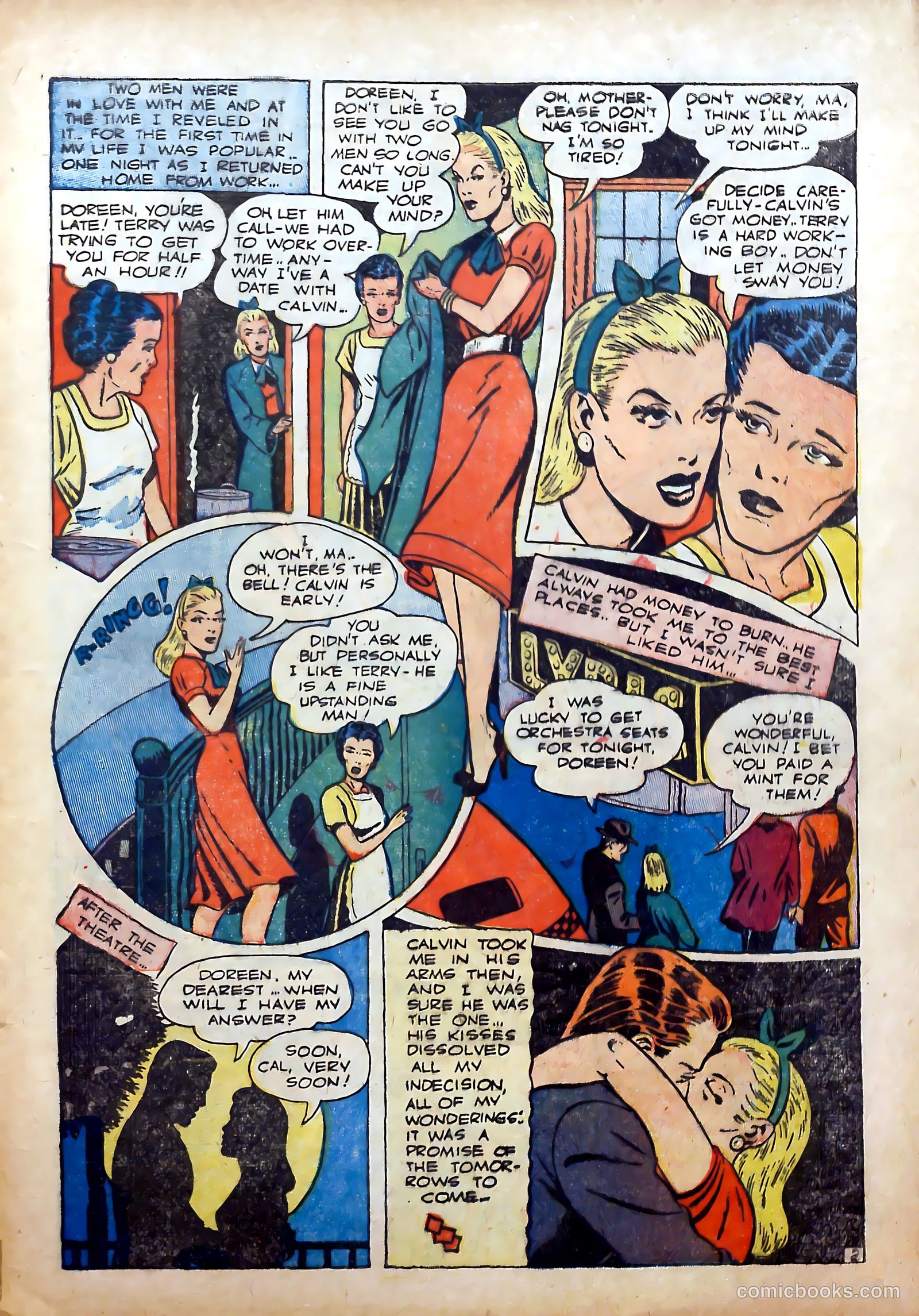 Top Love Stories #11 (1953) — page 13 of 36