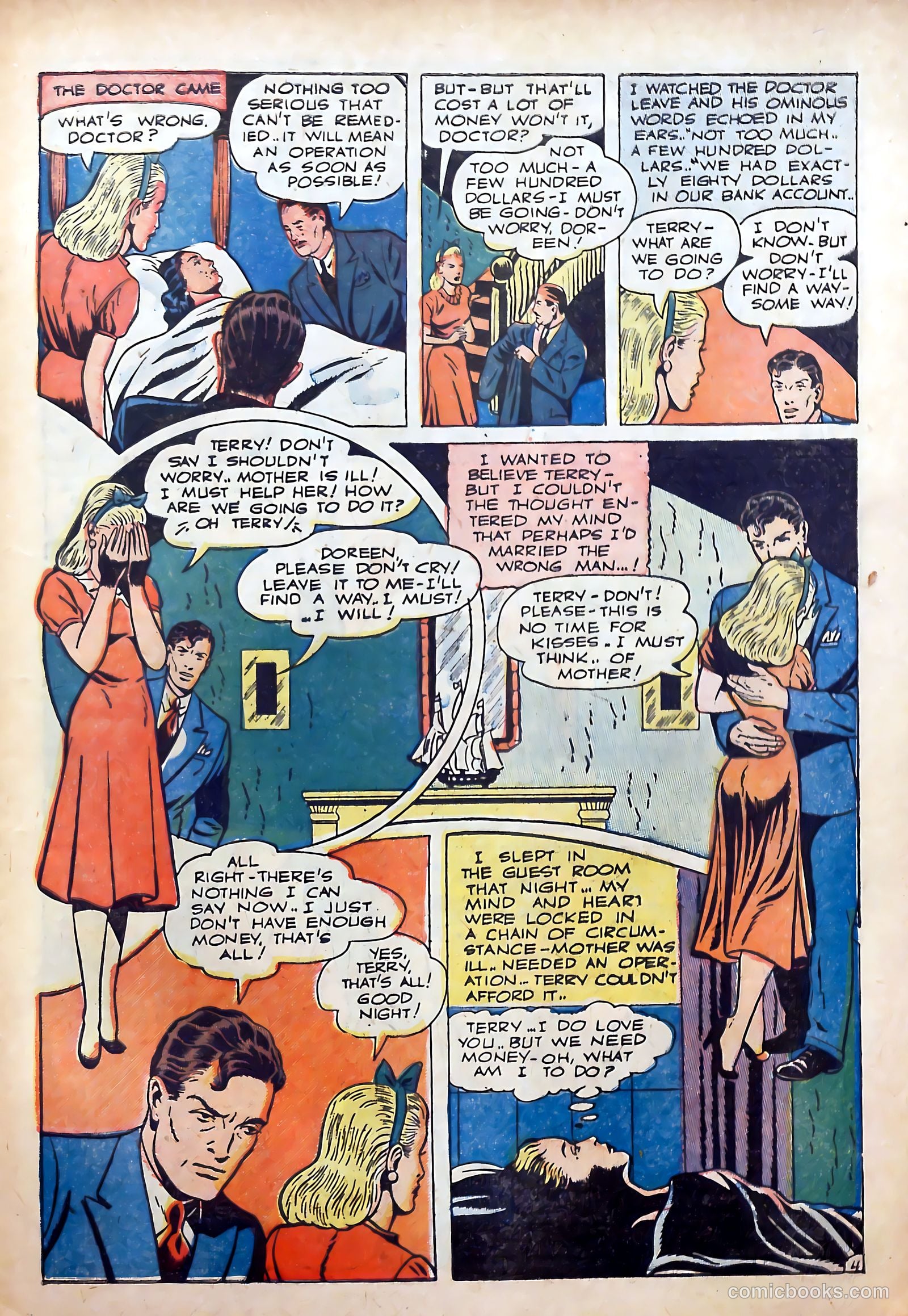 Top Love Stories #11 (1953) — page 15 of 36