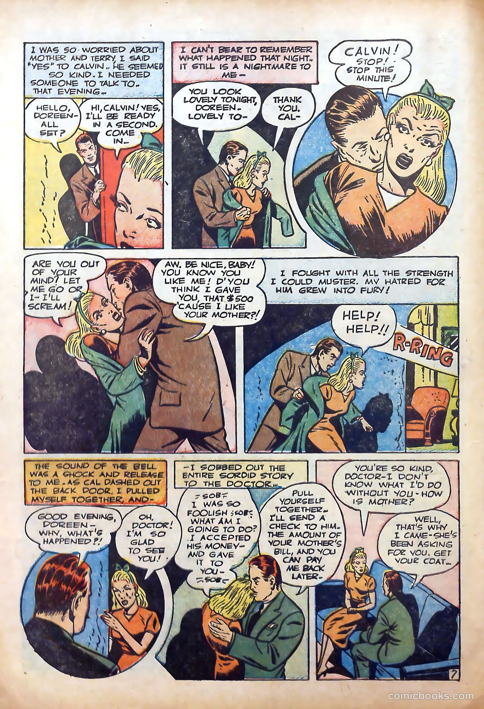 Top Love Stories #11 (1953) — page 18 of 36