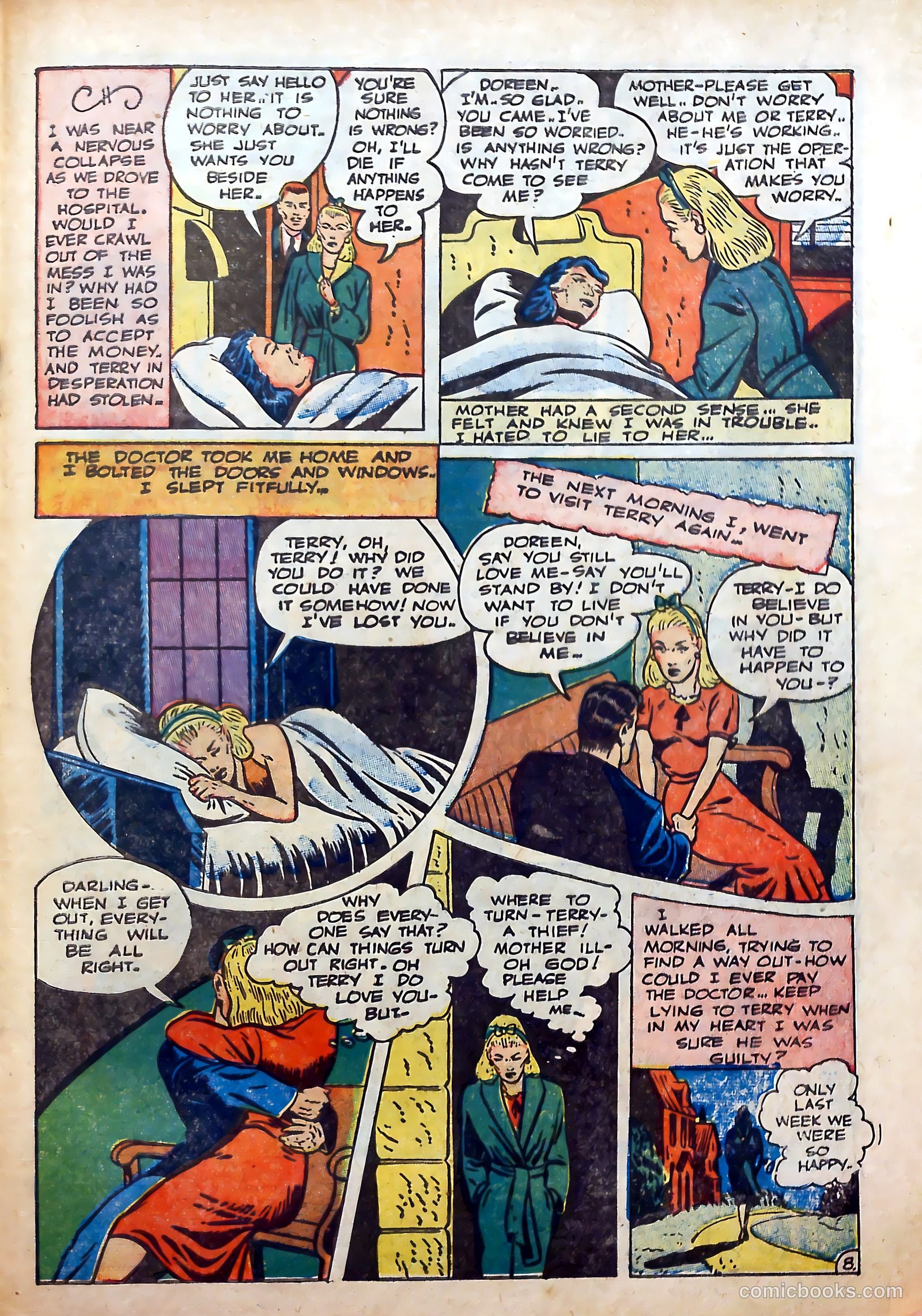 Top Love Stories #11 (1953) — page 19 of 36