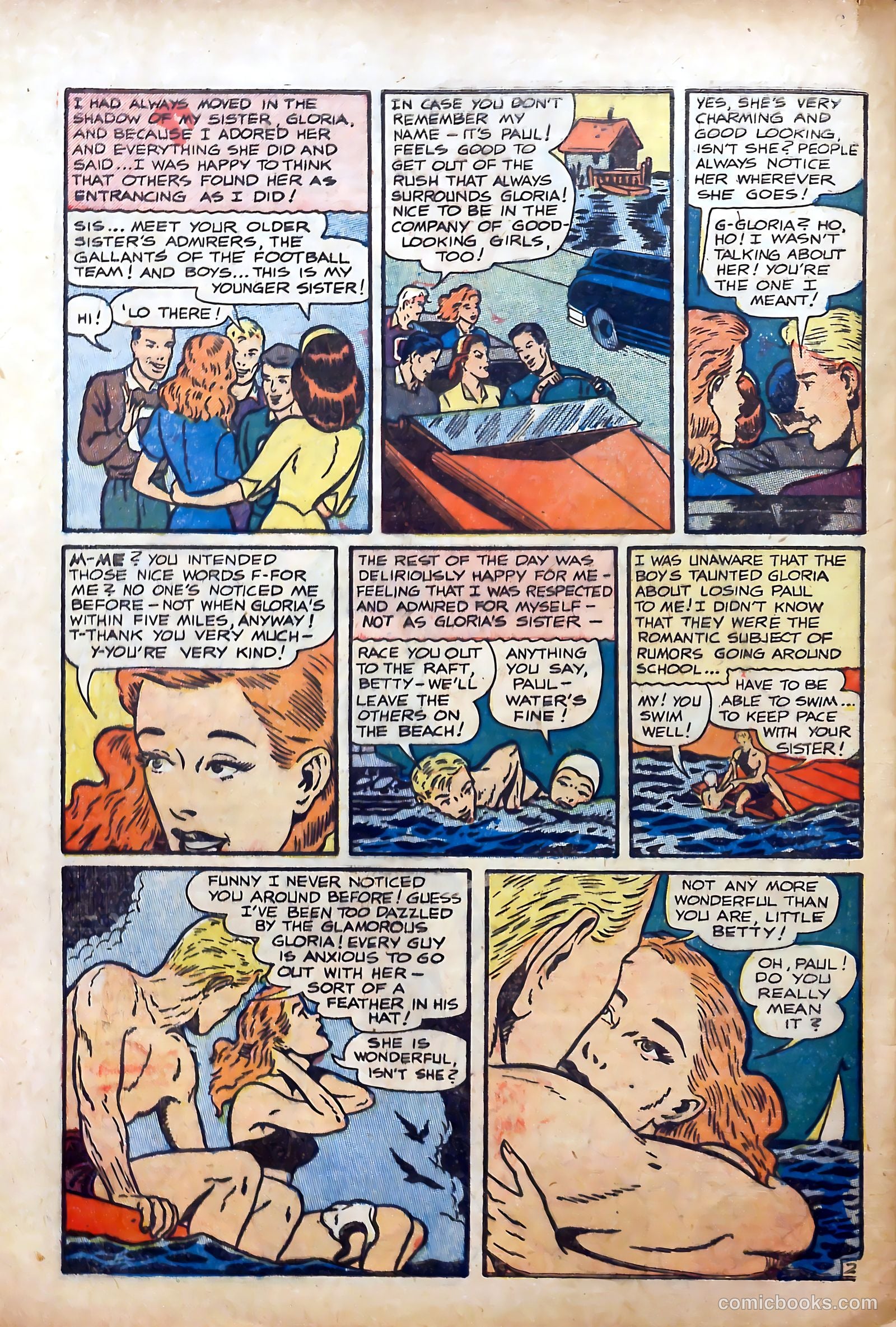 Top Love Stories #11 (1953) — page 24 of 36